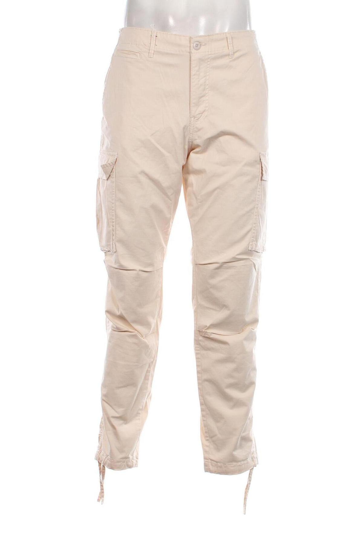 Herrenhose Jack & Jones, Größe L, Farbe Ecru, Preis € 51,03