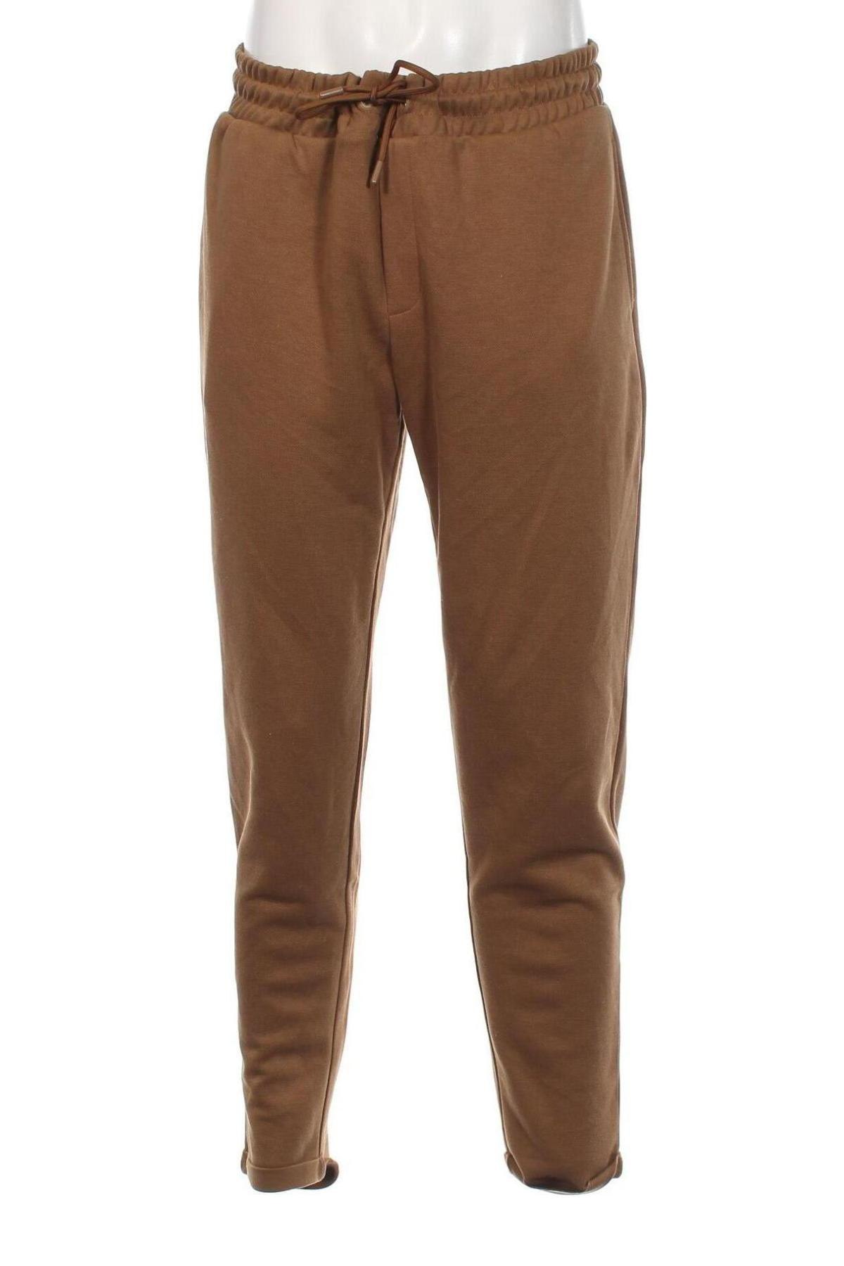 Мъжки панталон Jack & Jones, Размер L, Цвят Кафяв, Цена 44,55 лв.