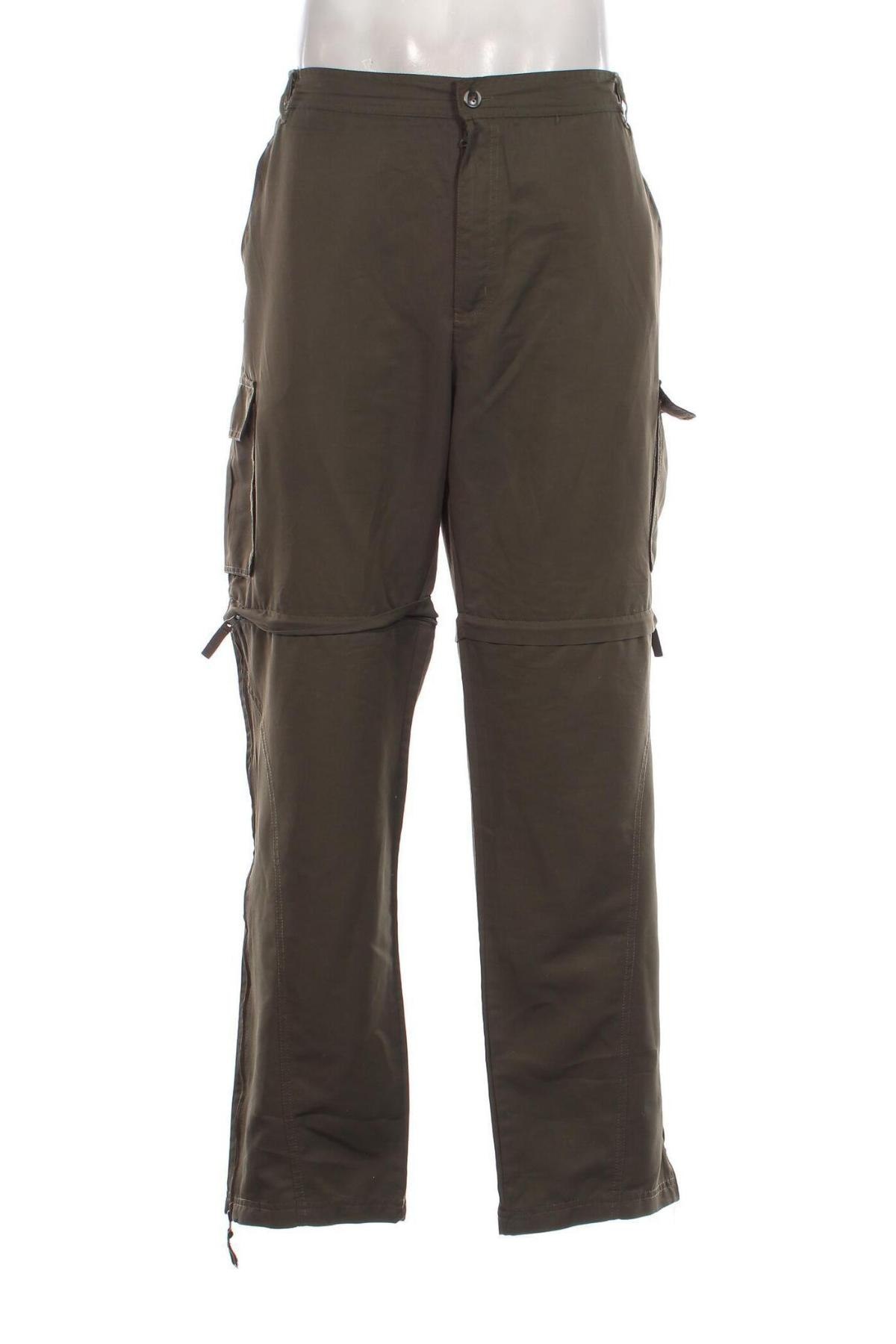 Ανδρικό παντελόνι James & Nicholson, Μέγεθος 3XL, Χρώμα Πράσινο, Τιμή 8,90 €
