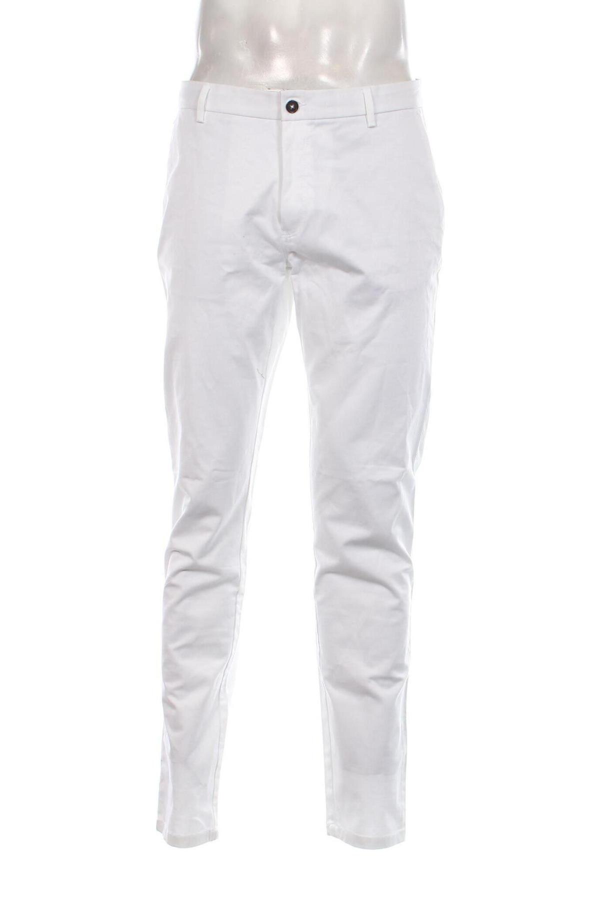 Мъжки панталон Jules, Размер L, Цвят Бял, Цена 17,40 лв.