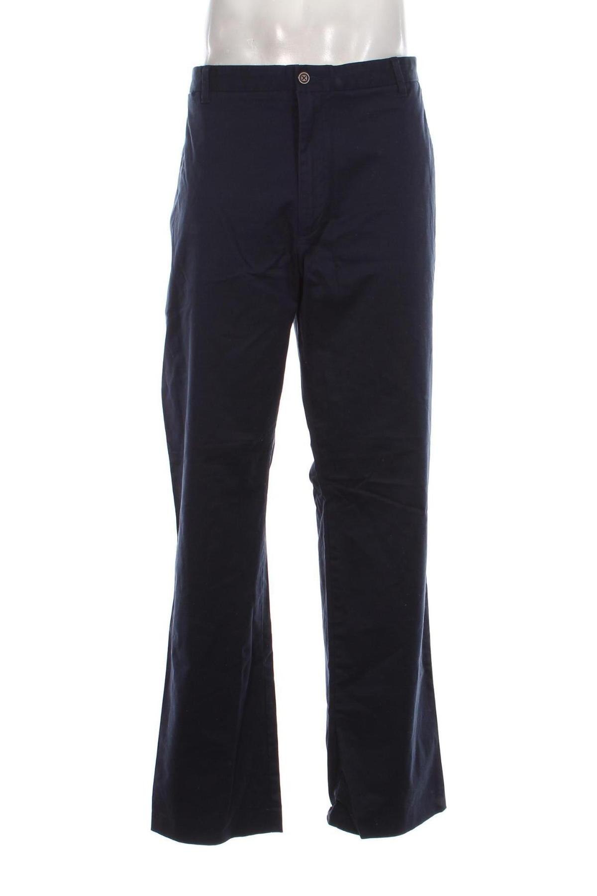 Pantaloni de bărbați Lands' End, Mărime XXL, Culoare Albastru, Preț 42,16 Lei