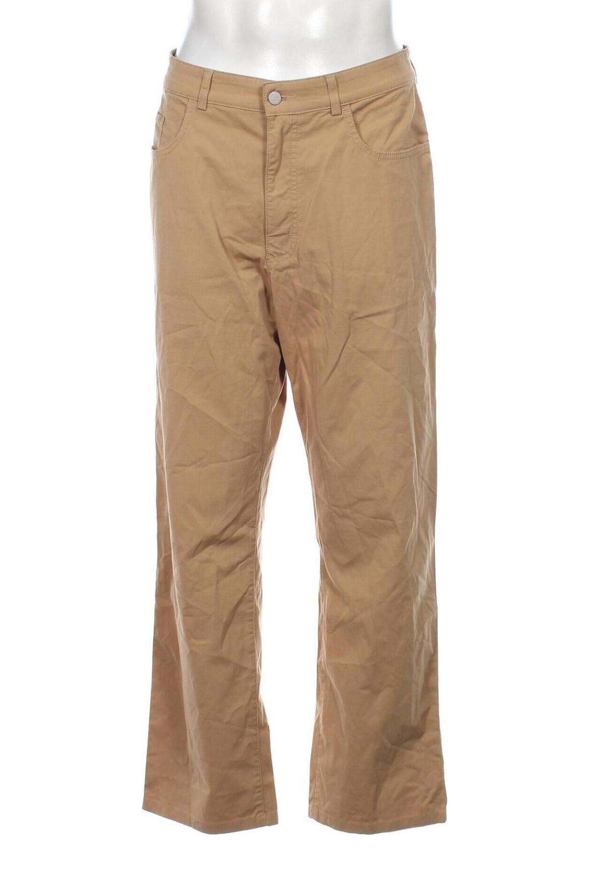 Ανδρικό παντελόνι Mac, Μέγεθος L, Χρώμα  Μπέζ, Τιμή 21,09 €