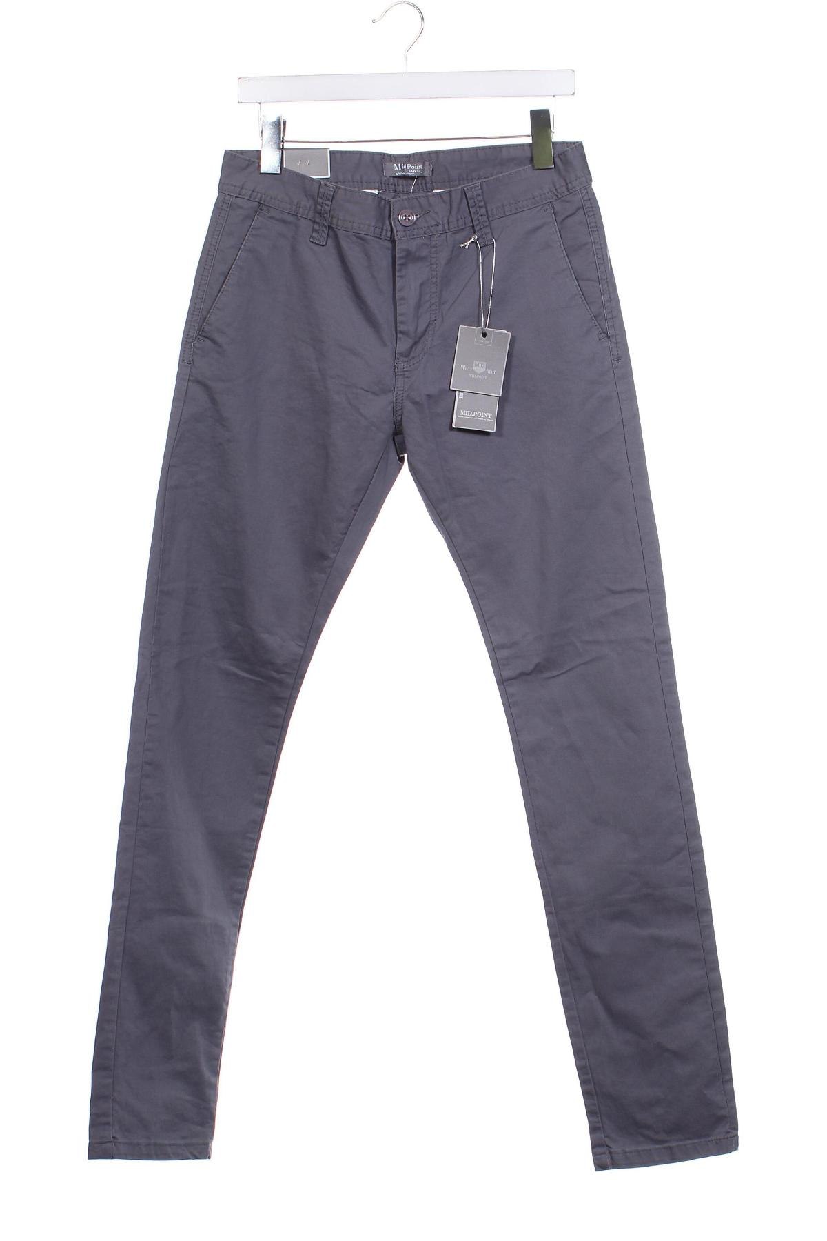 Pantaloni de bărbați Mid Point, Mărime M, Culoare Albastru, Preț 90,79 Lei