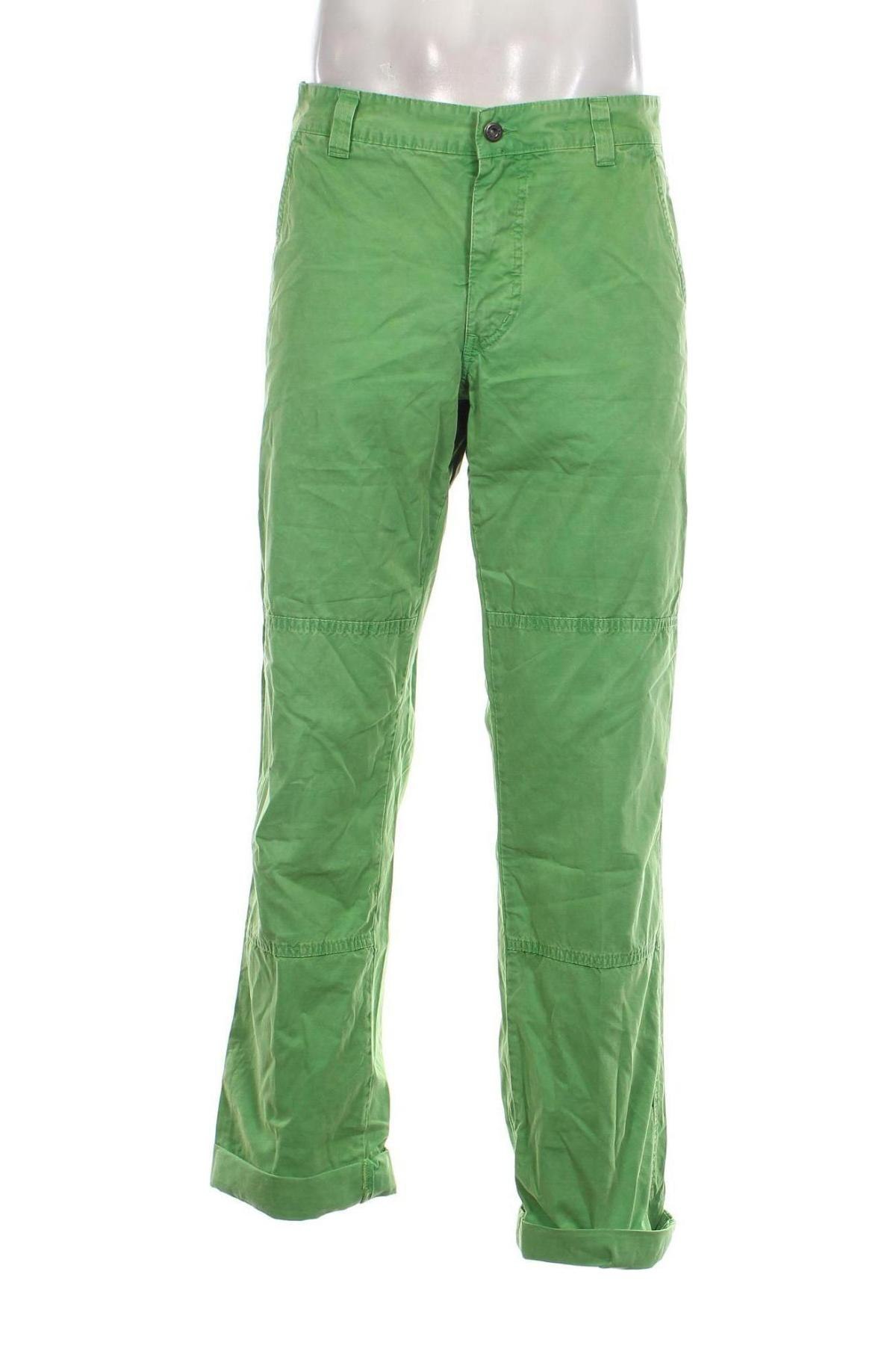 Pantaloni de bărbați Murphy & Nye, Mărime L, Culoare Verde, Preț 189,47 Lei