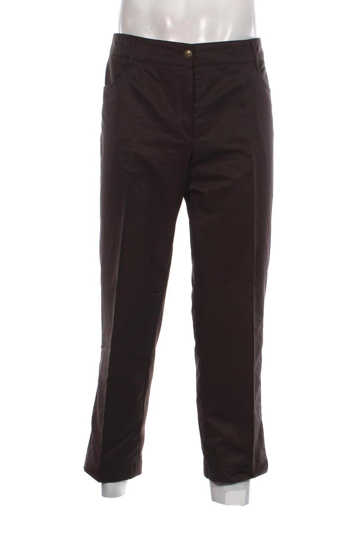 Pantaloni de bărbați Nienhaus, Mărime L, Culoare Maro, Preț 44,39 Lei