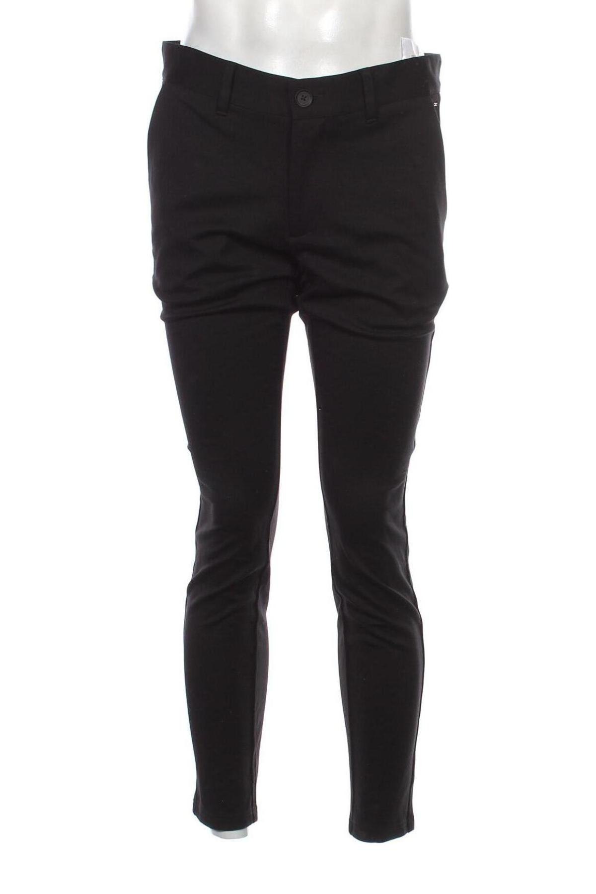 Ανδρικό παντελόνι Only & Sons, Μέγεθος L, Χρώμα Μαύρο, Τιμή 11,62 €