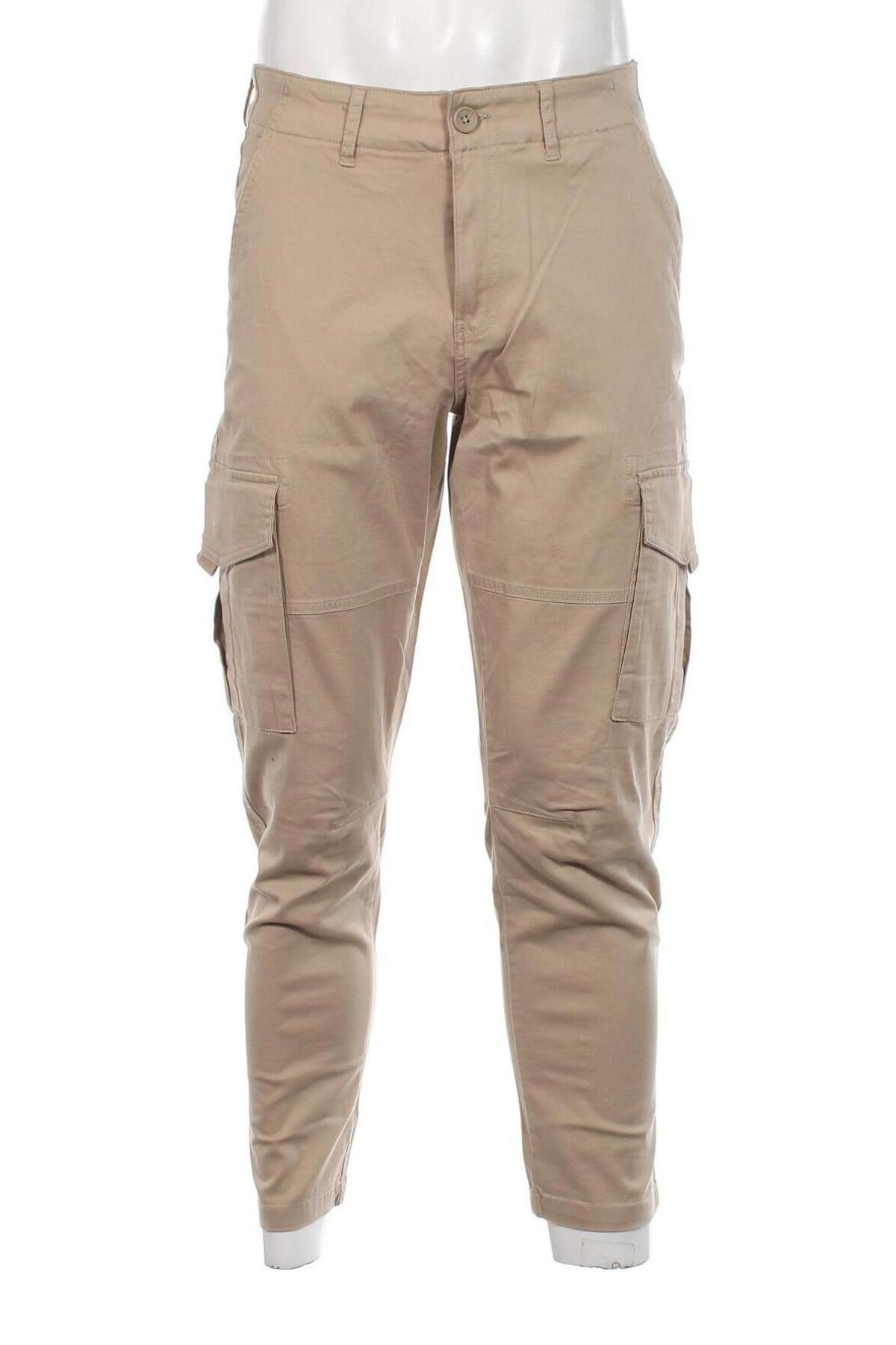 Pantaloni de bărbați Only & Sons, Mărime M, Culoare Bej, Preț 151,32 Lei