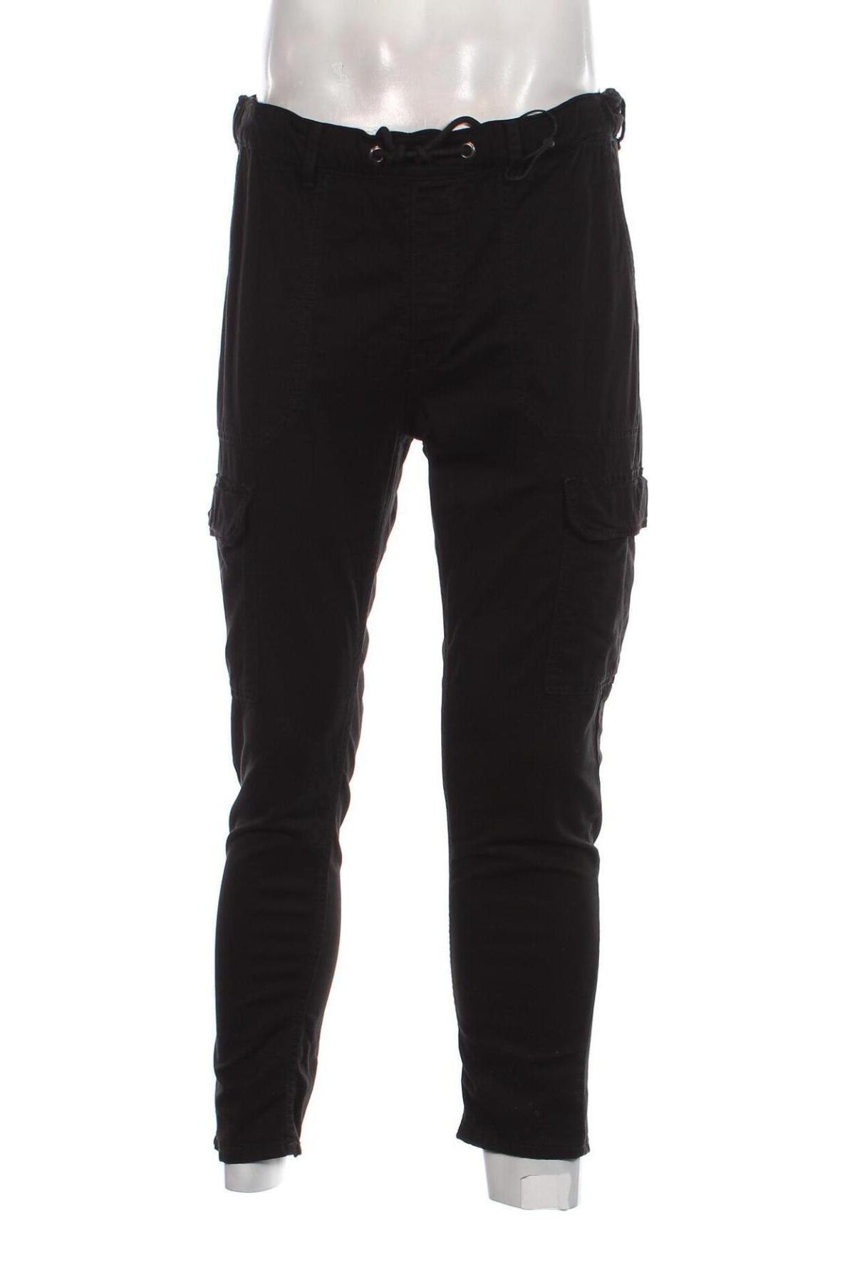Мъжки панталон Pepe Jeans, Размер M, Цвят Черен, Цена 77,00 лв.