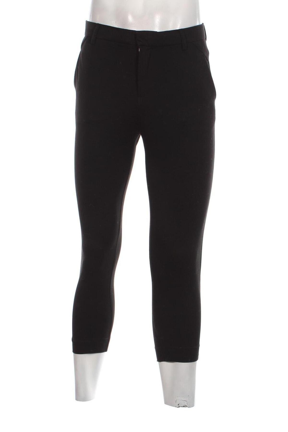 Мъжки панталон PLAIN, Размер S, Цвят Черен, Цена 24,60 лв.