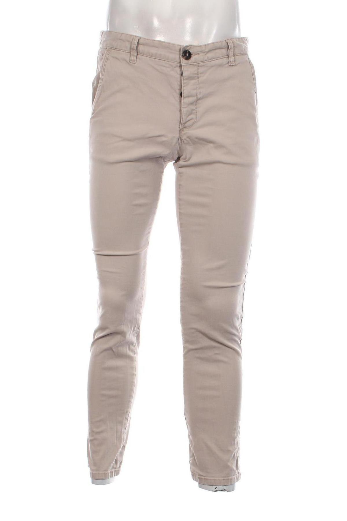 Ανδρικό παντελόνι Review, Μέγεθος M, Χρώμα  Μπέζ, Τιμή 14,28 €