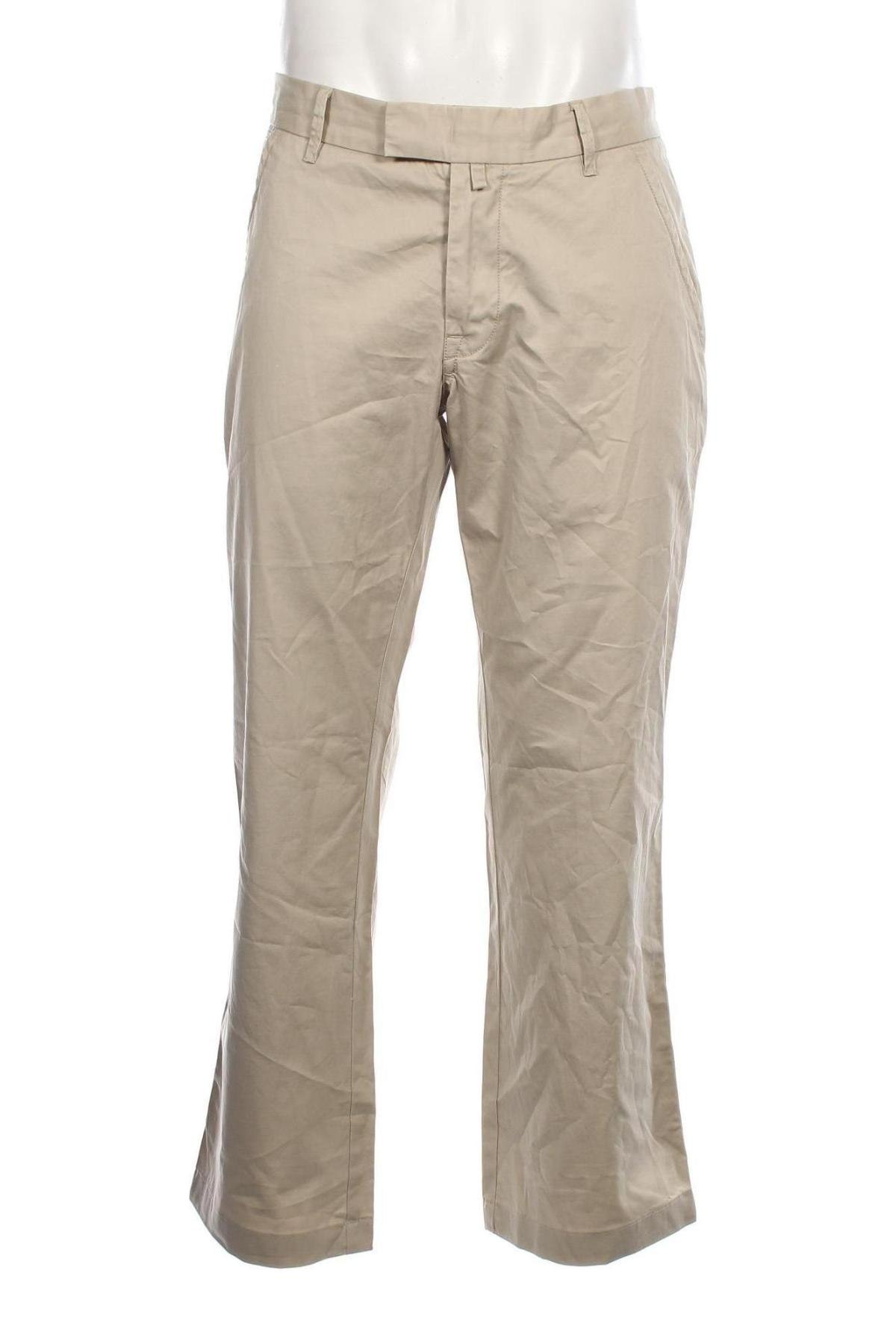 Мъжки панталон S.Oliver, Размер L, Цвят Бежов, Цена 16,40 лв.