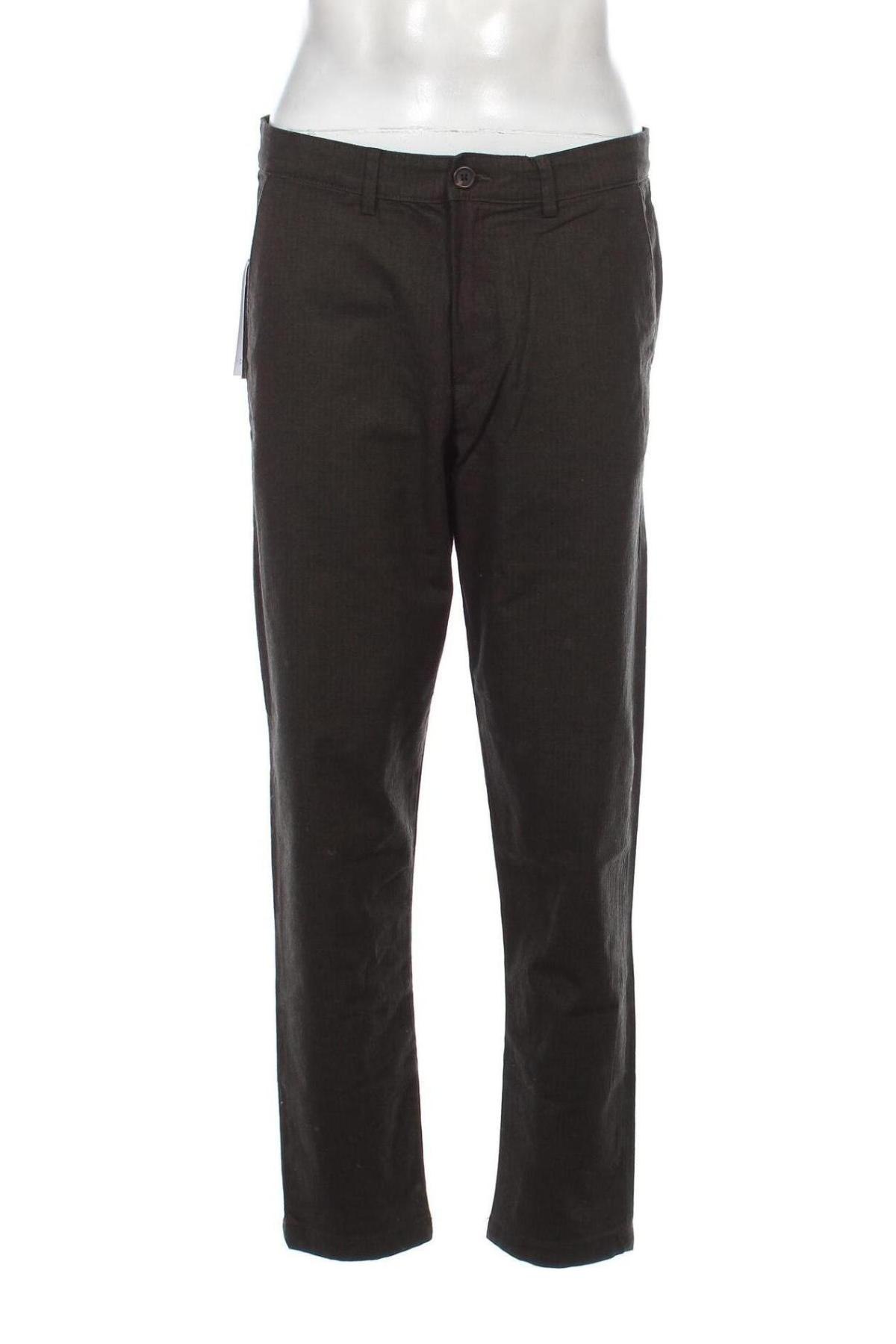 Мъжки панталон Selected Homme, Размер M, Цвят Зелен, Цена 59,40 лв.