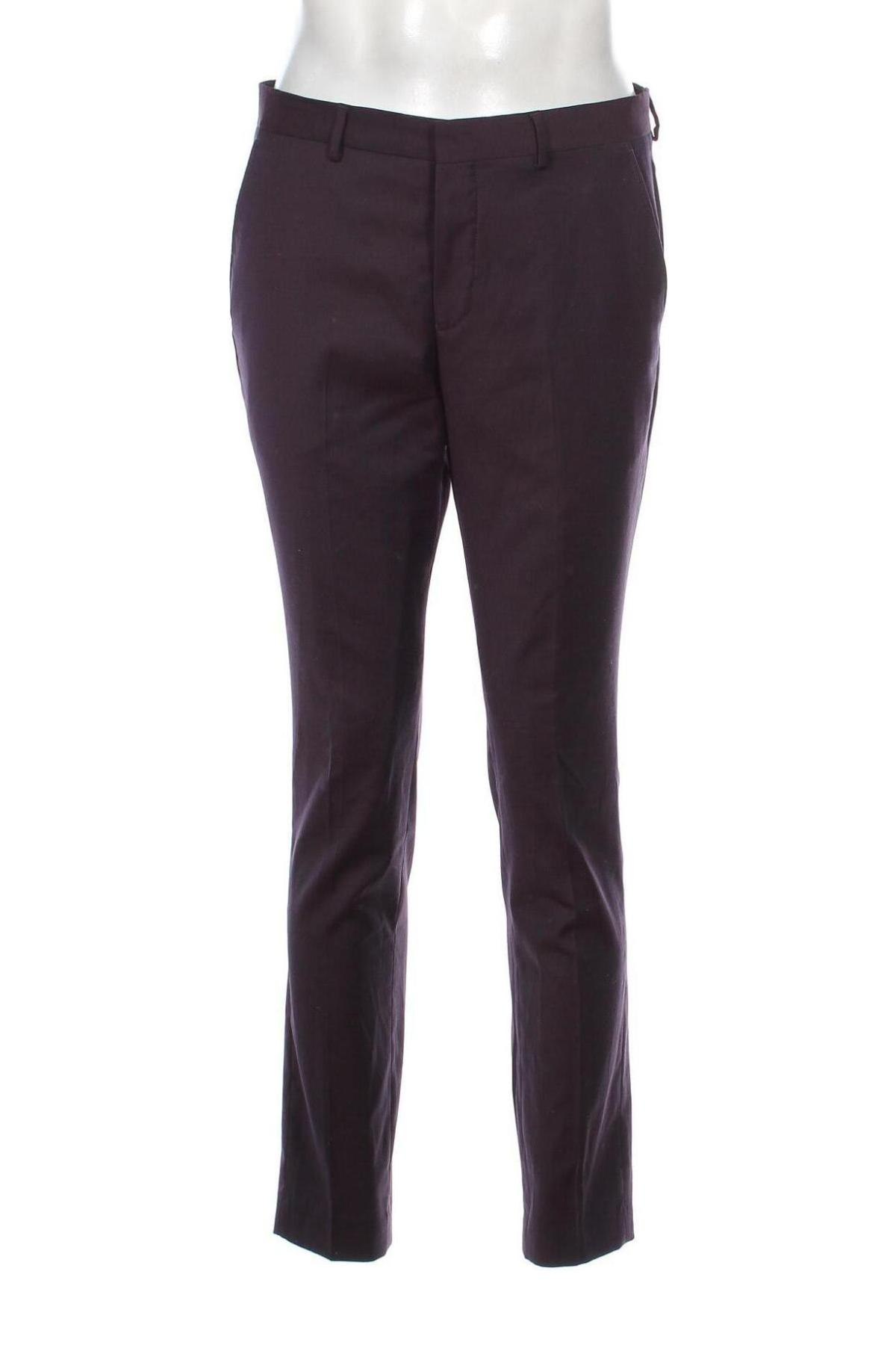 Мъжки панталон Selected Homme, Размер S, Цвят Лилав, Цена 37,80 лв.