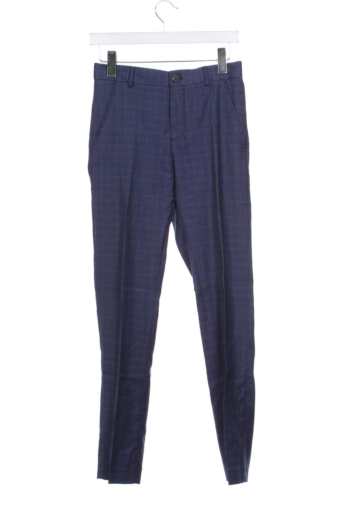 Pantaloni de bărbați Selected Homme, Mărime XS, Culoare Albastru, Preț 195,39 Lei