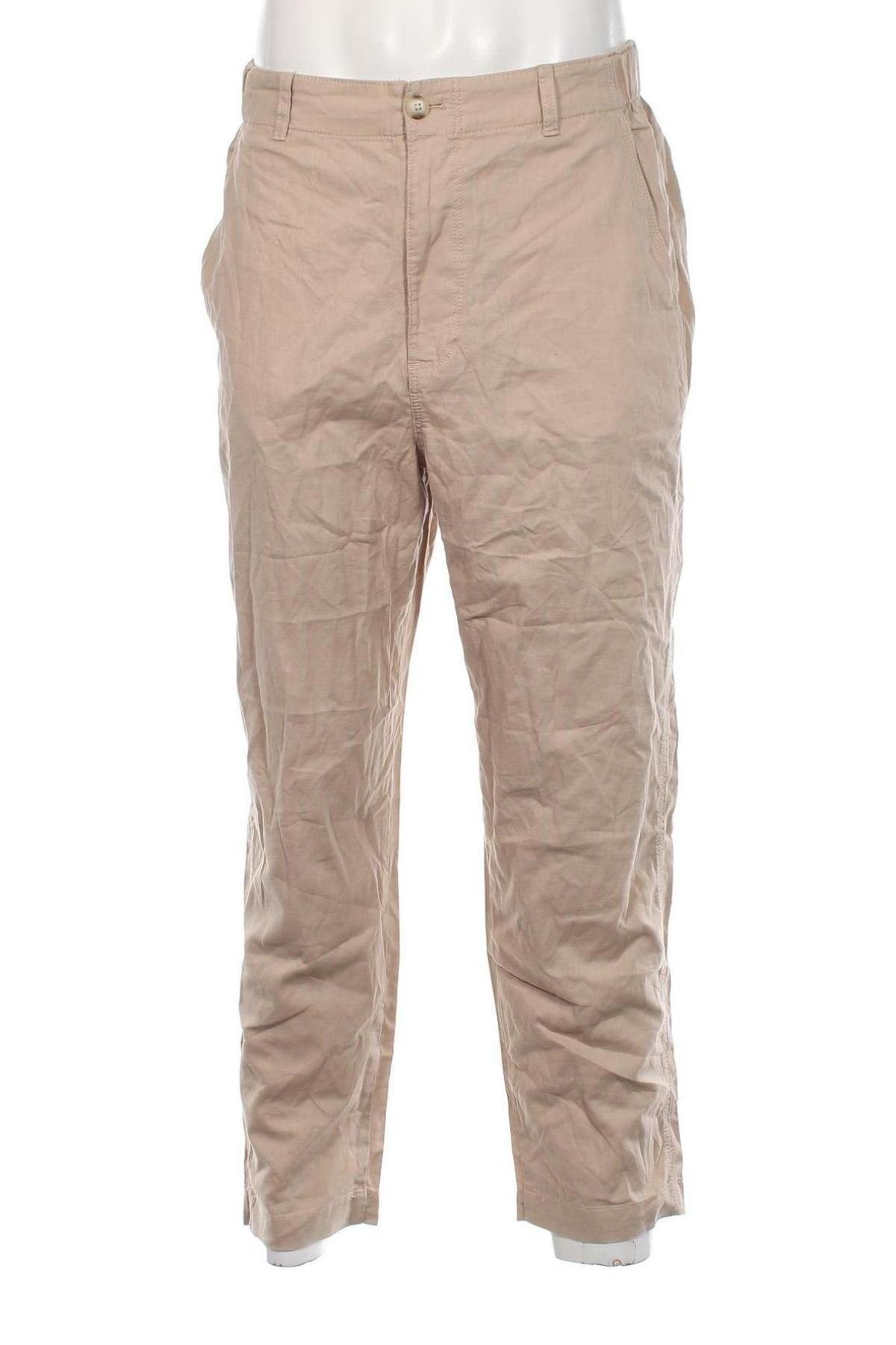 Мъжки панталон Uniqlo, Размер M, Цвят Бежов, Цена 16,40 лв.