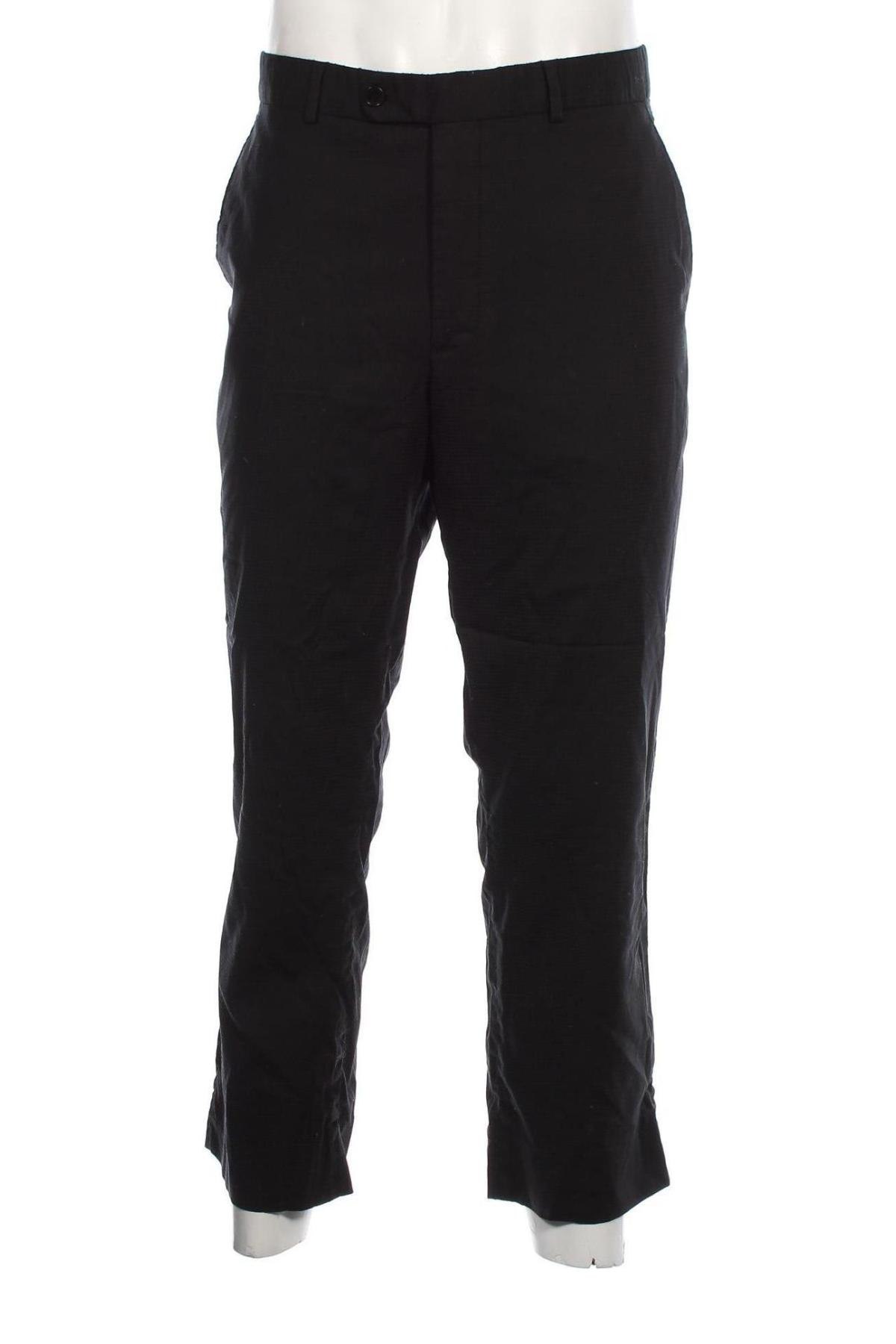 Pantaloni de bărbați Up Town, Mărime L, Culoare Negru, Preț 40,30 Lei