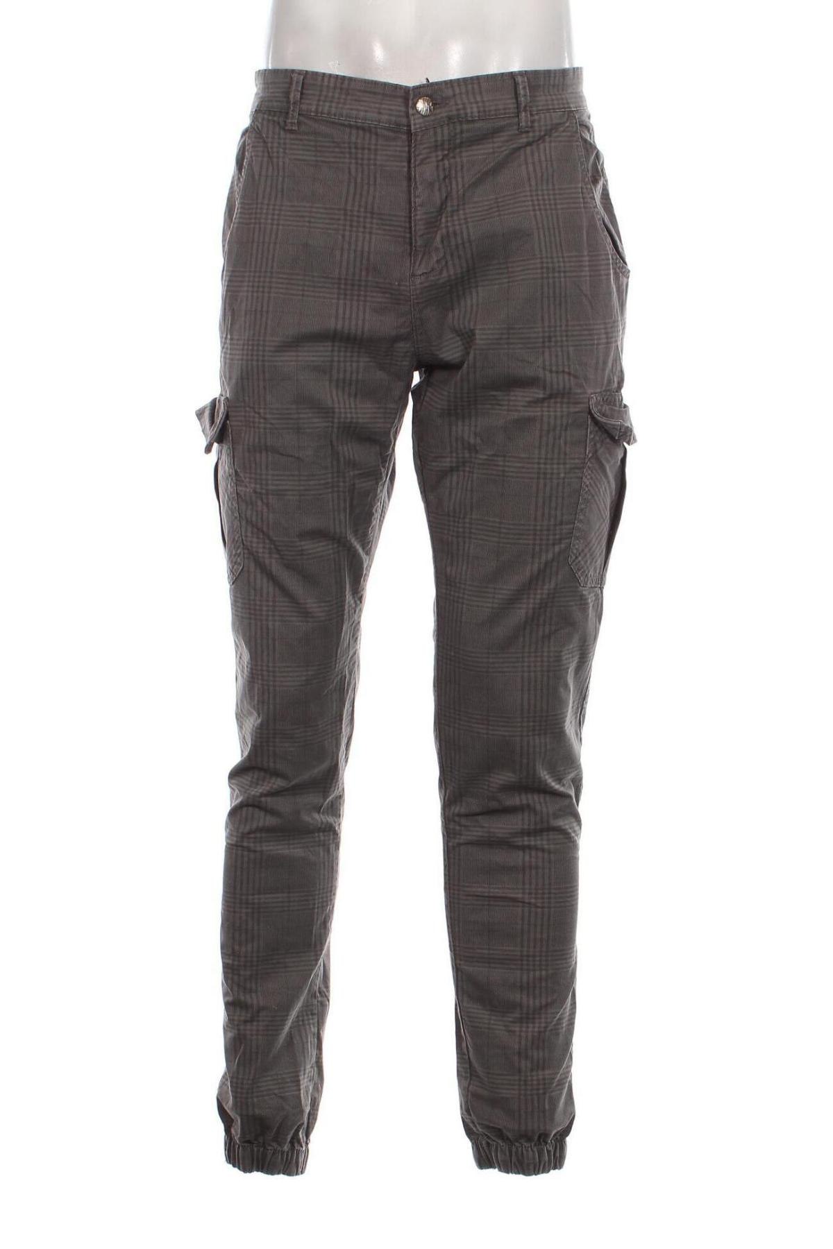 Мъжки панталон Urban Classics, Размер L, Цвят Сив, Цена 36,96 лв.