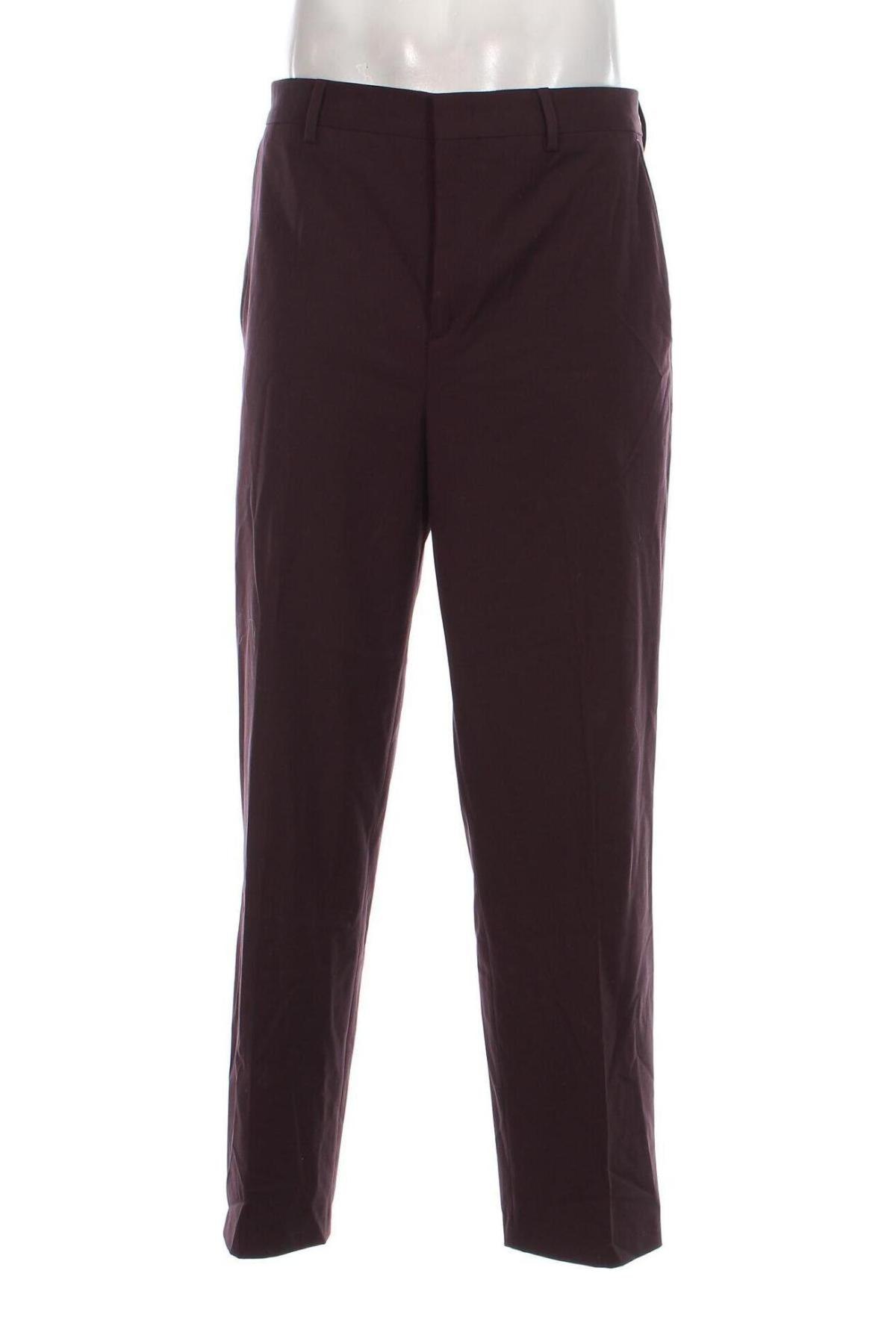 Pantaloni de bărbați Zara, Mărime L, Culoare Mov, Preț 39,80 Lei