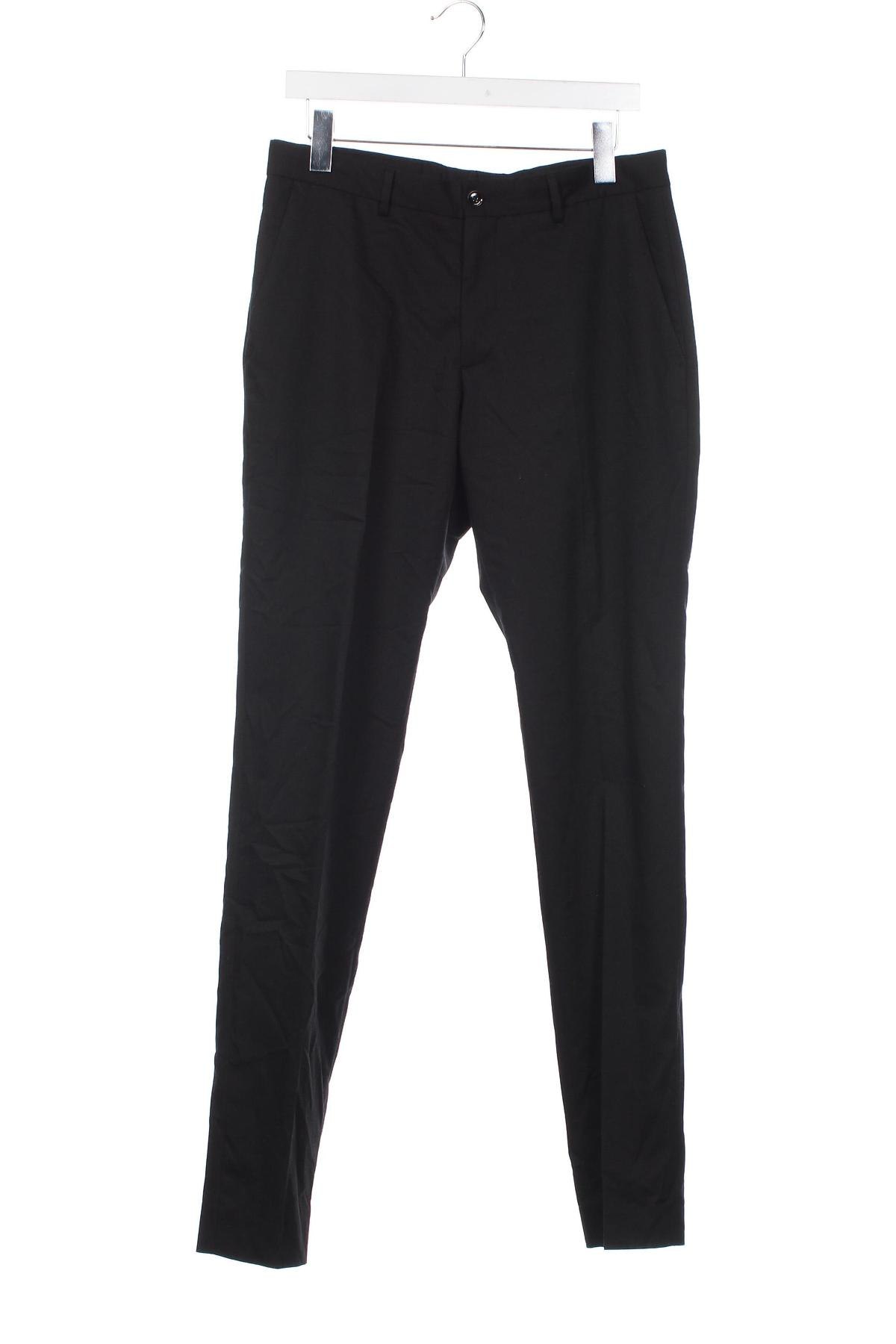 Pantaloni de bărbați Zara, Mărime S, Culoare Negru, Preț 35,53 Lei