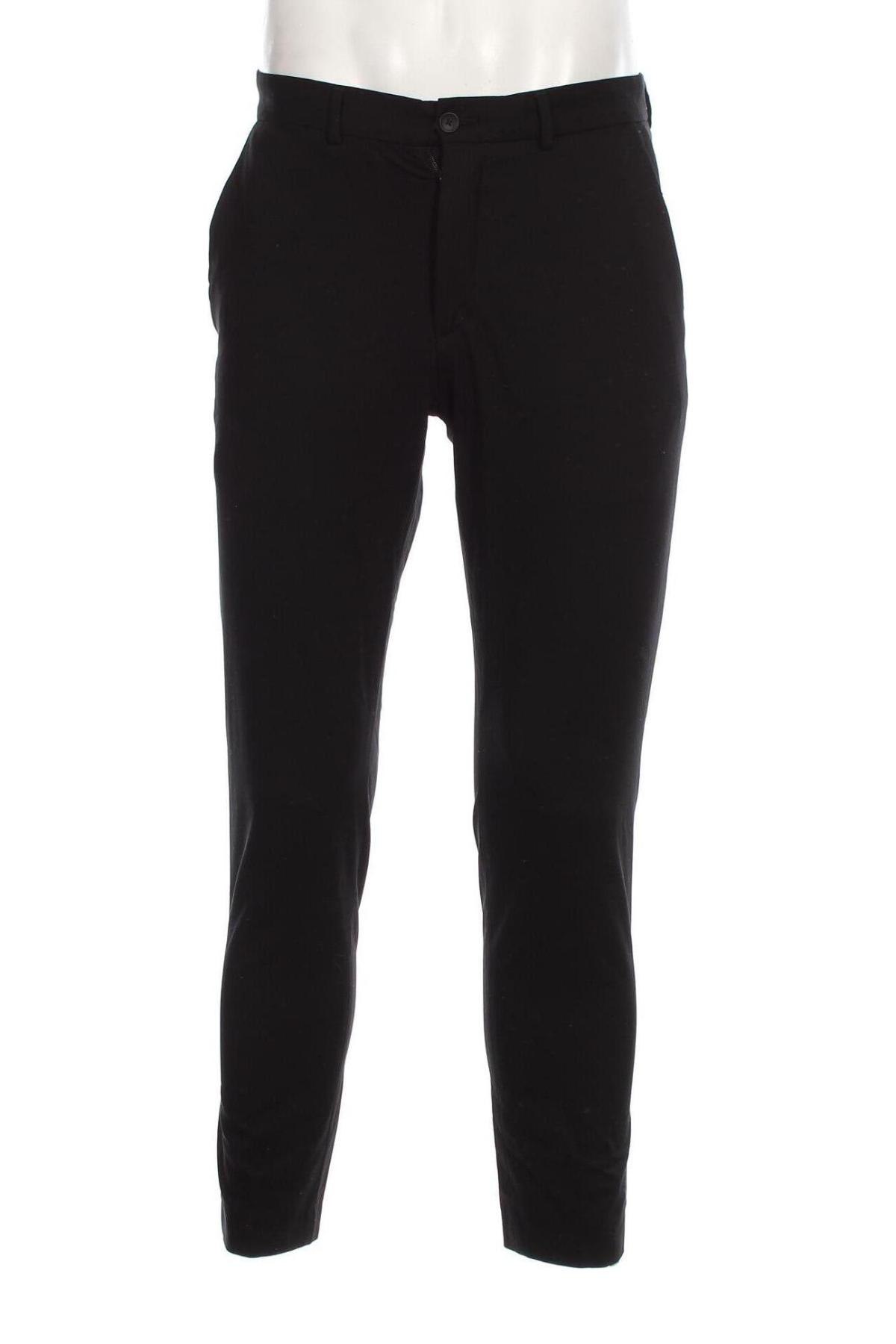 Pantaloni de bărbați Zara, Mărime S, Culoare Negru, Preț 35,53 Lei