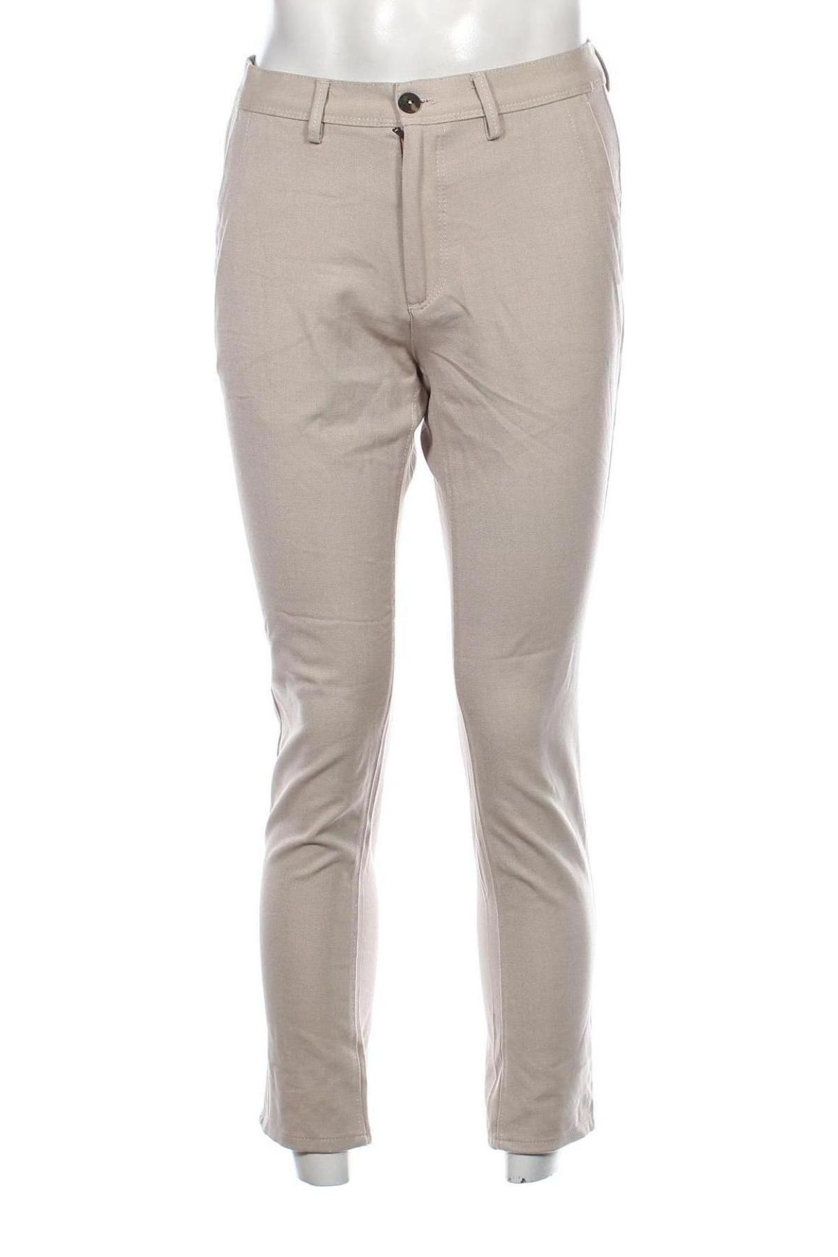 Ανδρικό παντελόνι Zara, Μέγεθος M, Χρώμα  Μπέζ, Τιμή 16,70 €