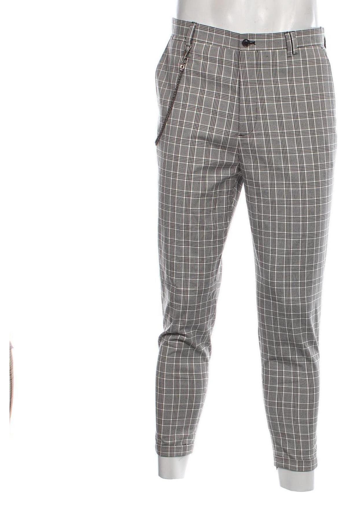 Мъжки панталон Zara, Размер M, Цвят Многоцветен, Цена 10,26 лв.