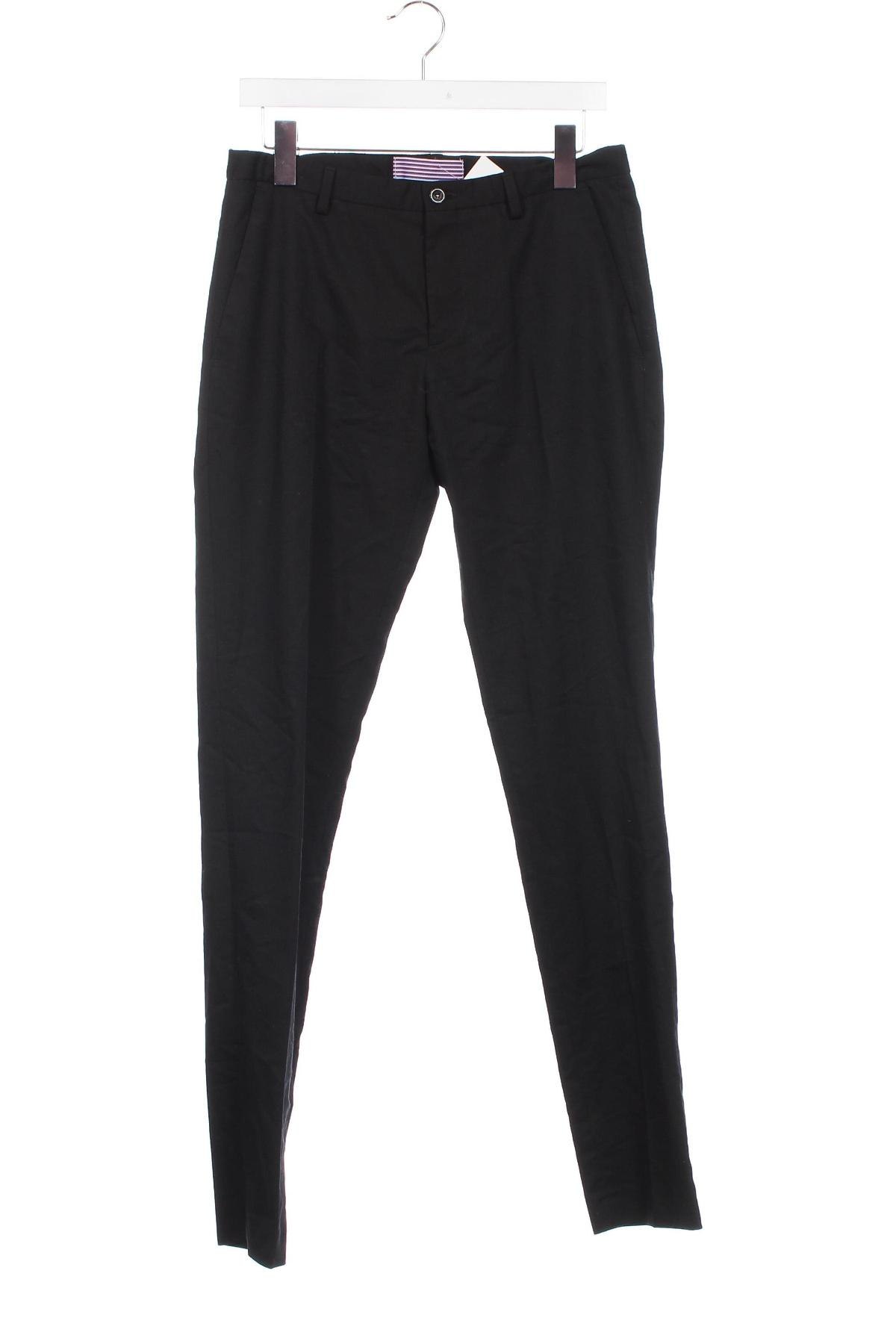 Pantaloni de bărbați Zara Man, Mărime S, Culoare Negru, Preț 35,53 Lei
