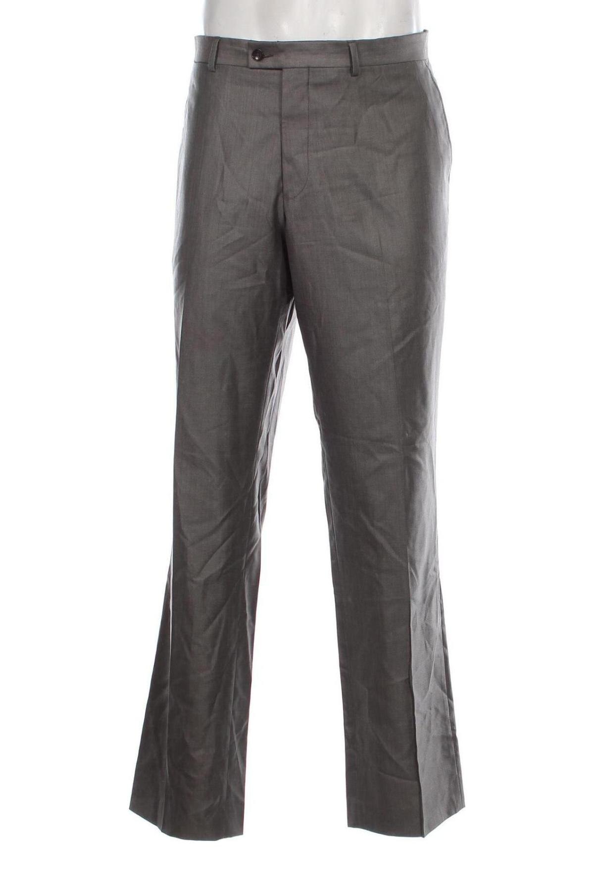 Мъжки панталон Zara Man, Размер XL, Цвят Сив, Цена 14,85 лв.
