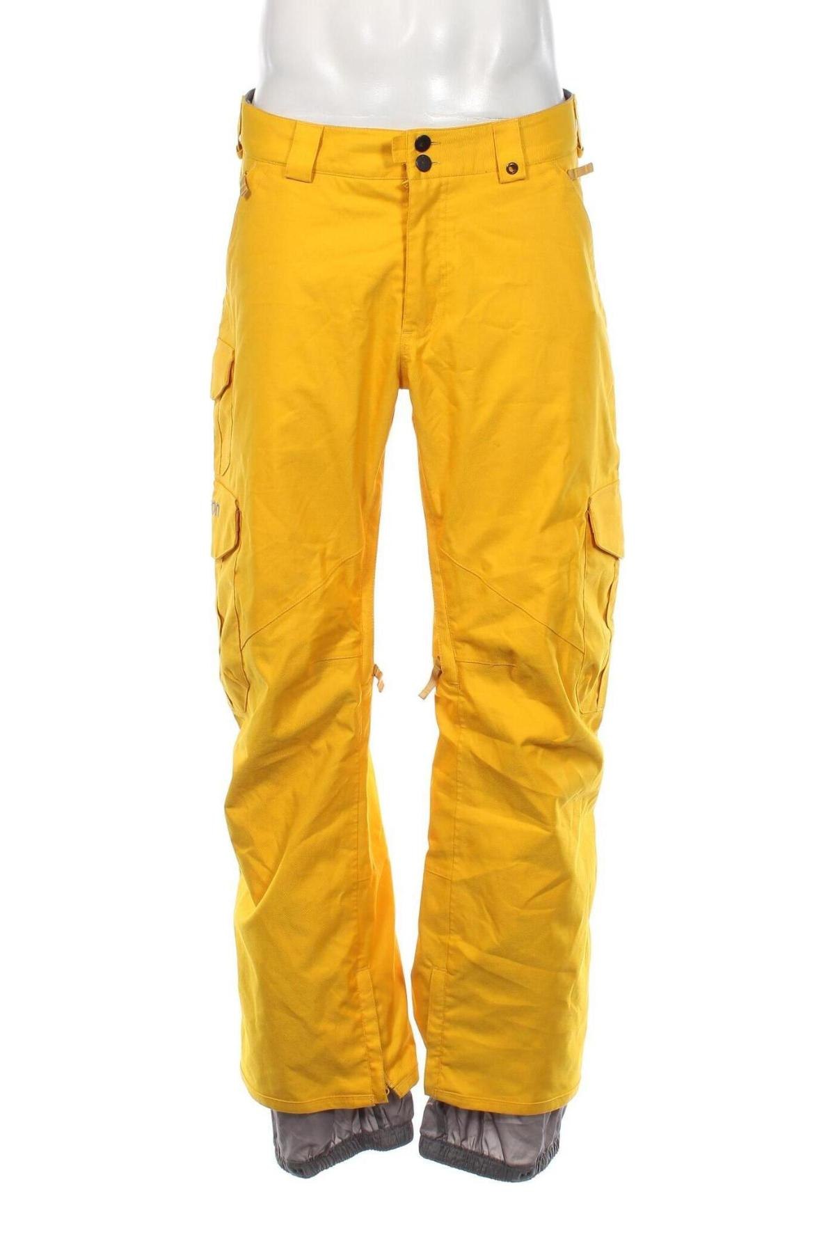 Herrenhose für Wintersport Burton, Größe M, Farbe Gelb, Preis € 105,95