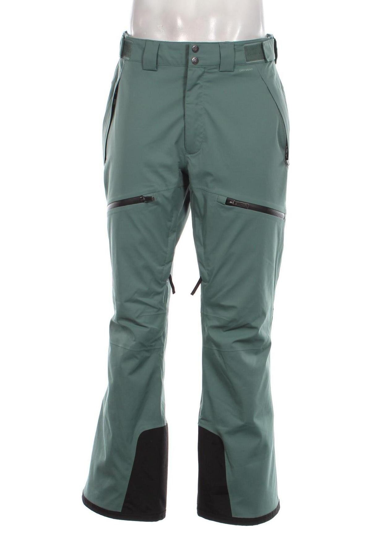 Ανδρικό παντελόνι για χειμερινά σπορ The North Face, Μέγεθος M, Χρώμα Πράσινο, Τιμή 213,02 €