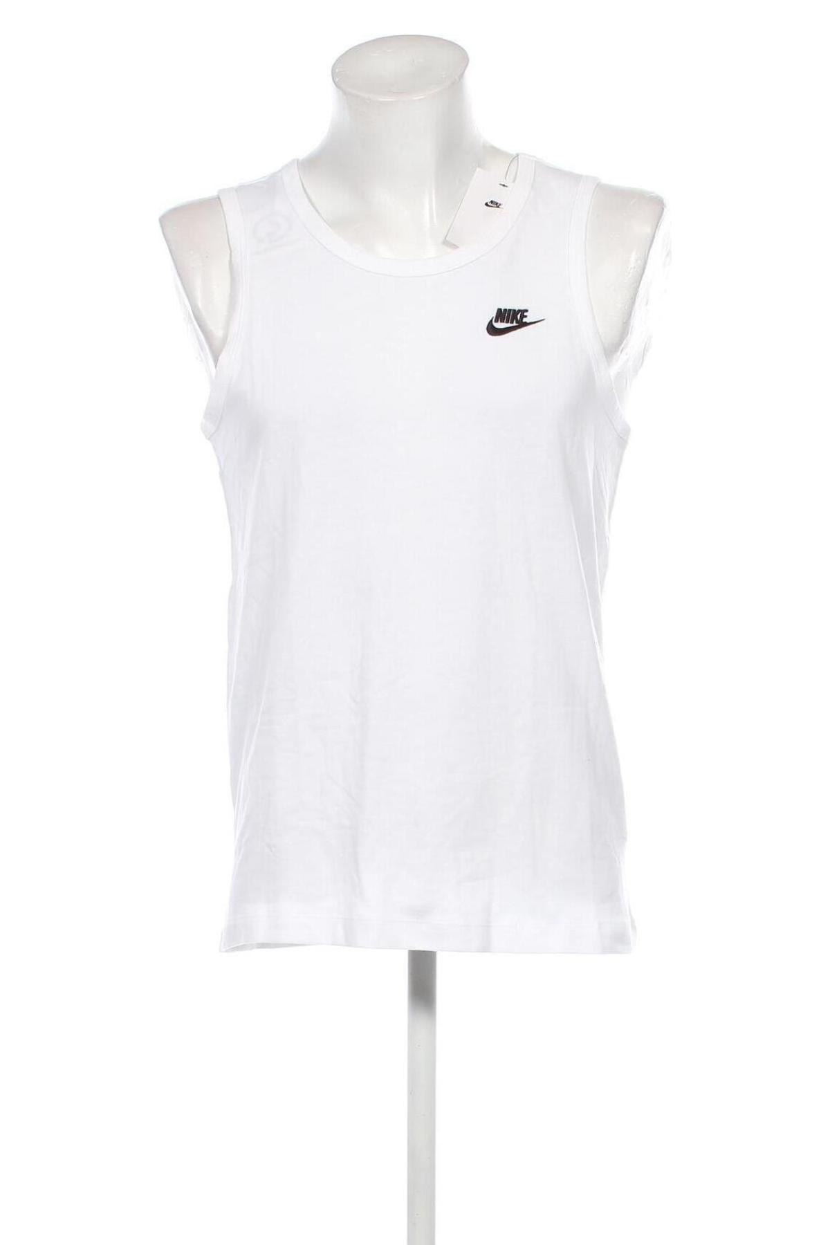 Herren Tanktop Nike, Größe S, Farbe Weiß, Preis 31,96 €