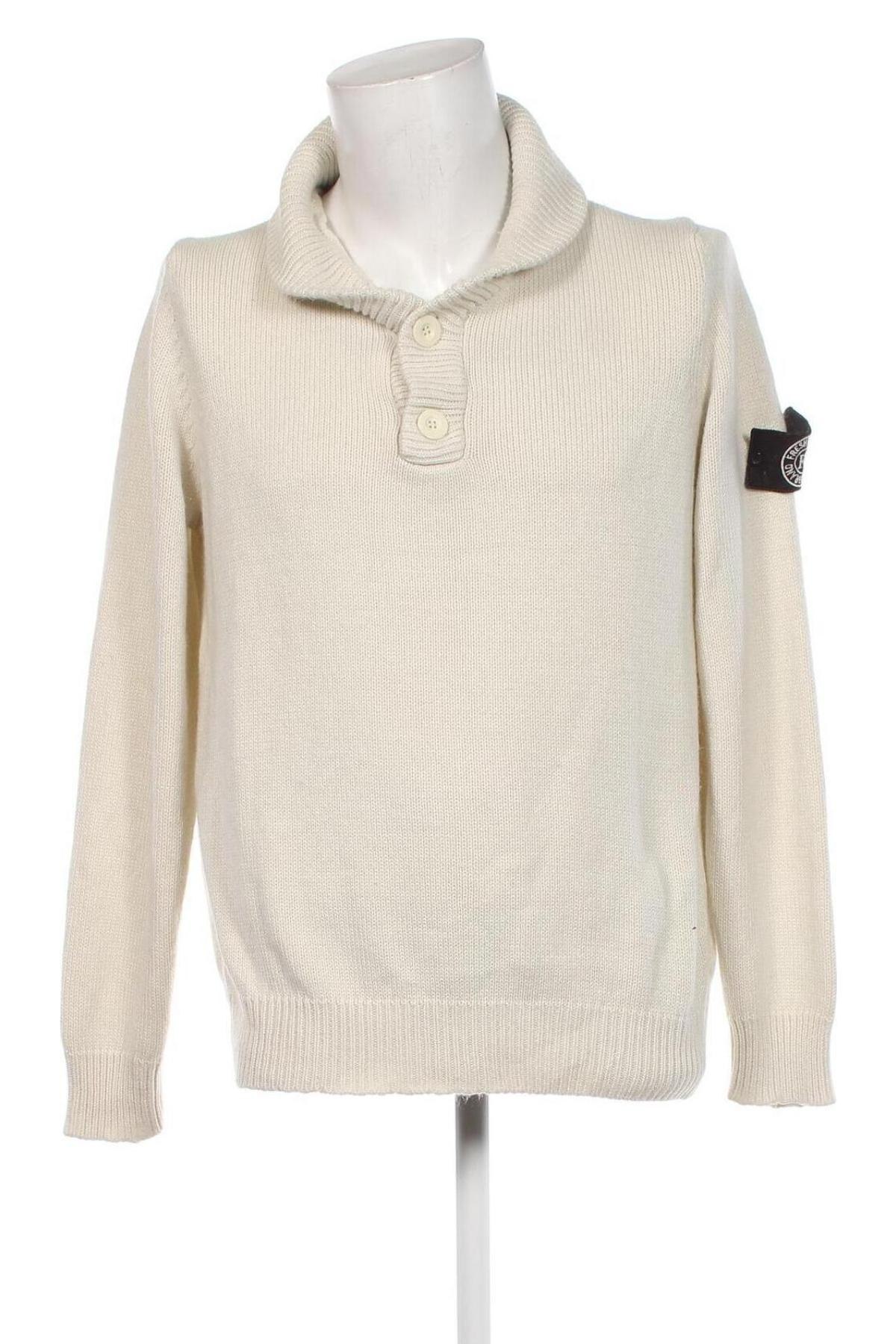Мъжки пуловер, Размер XXL, Цвят Бежов, Цена 17,11 лв.