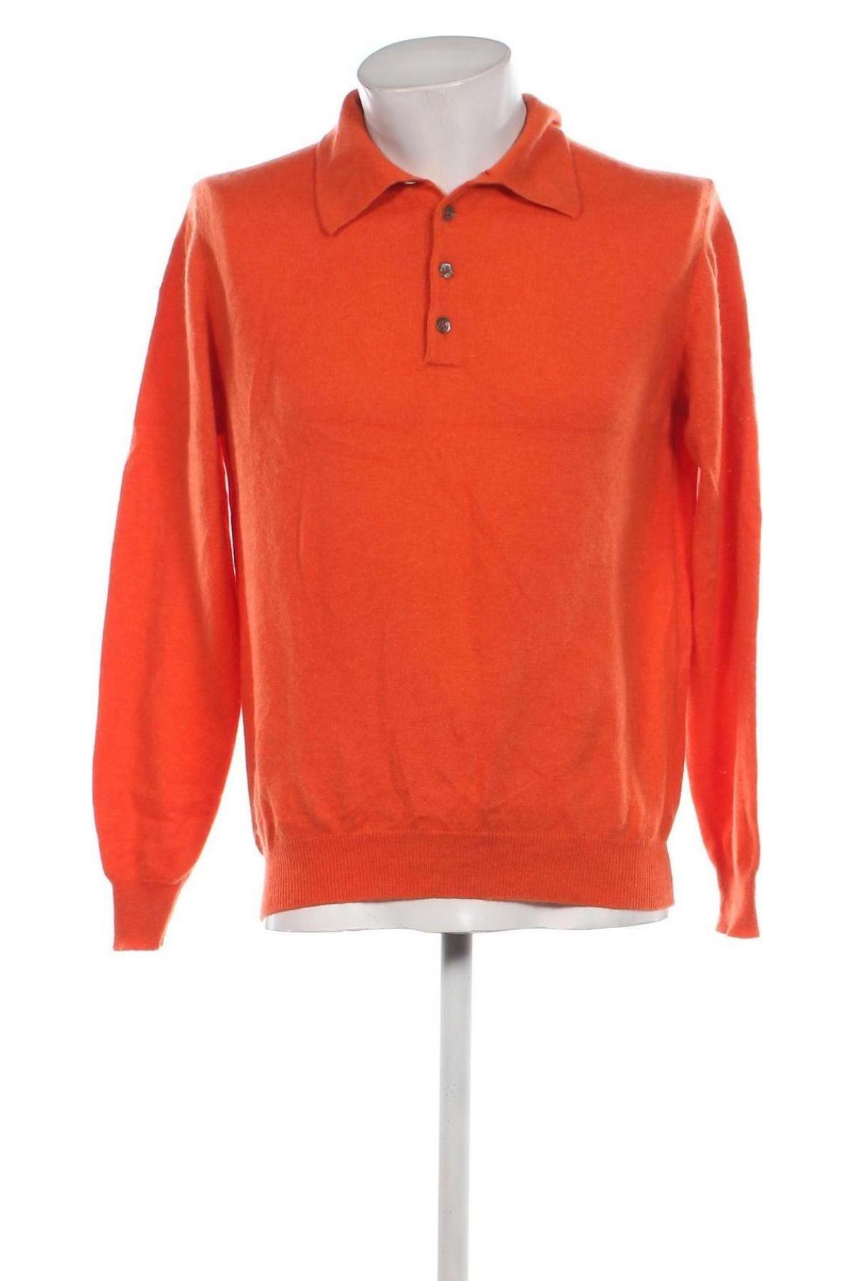 Ανδρικό πουλόβερ, Μέγεθος M, Χρώμα Πορτοκαλί, Τιμή 10,76 €