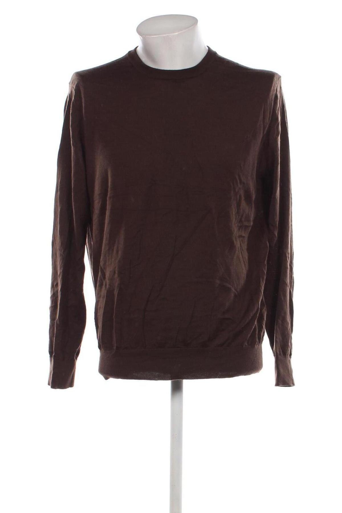 Мъжки пуловер, Размер XL, Цвят Кафяв, Цена 17,98 лв.