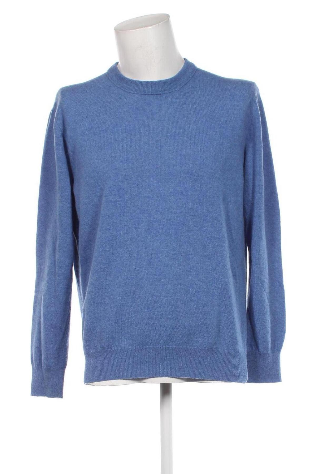 Herrenpullover ANDREA FENZI, Größe L, Farbe Blau, Preis € 10,20