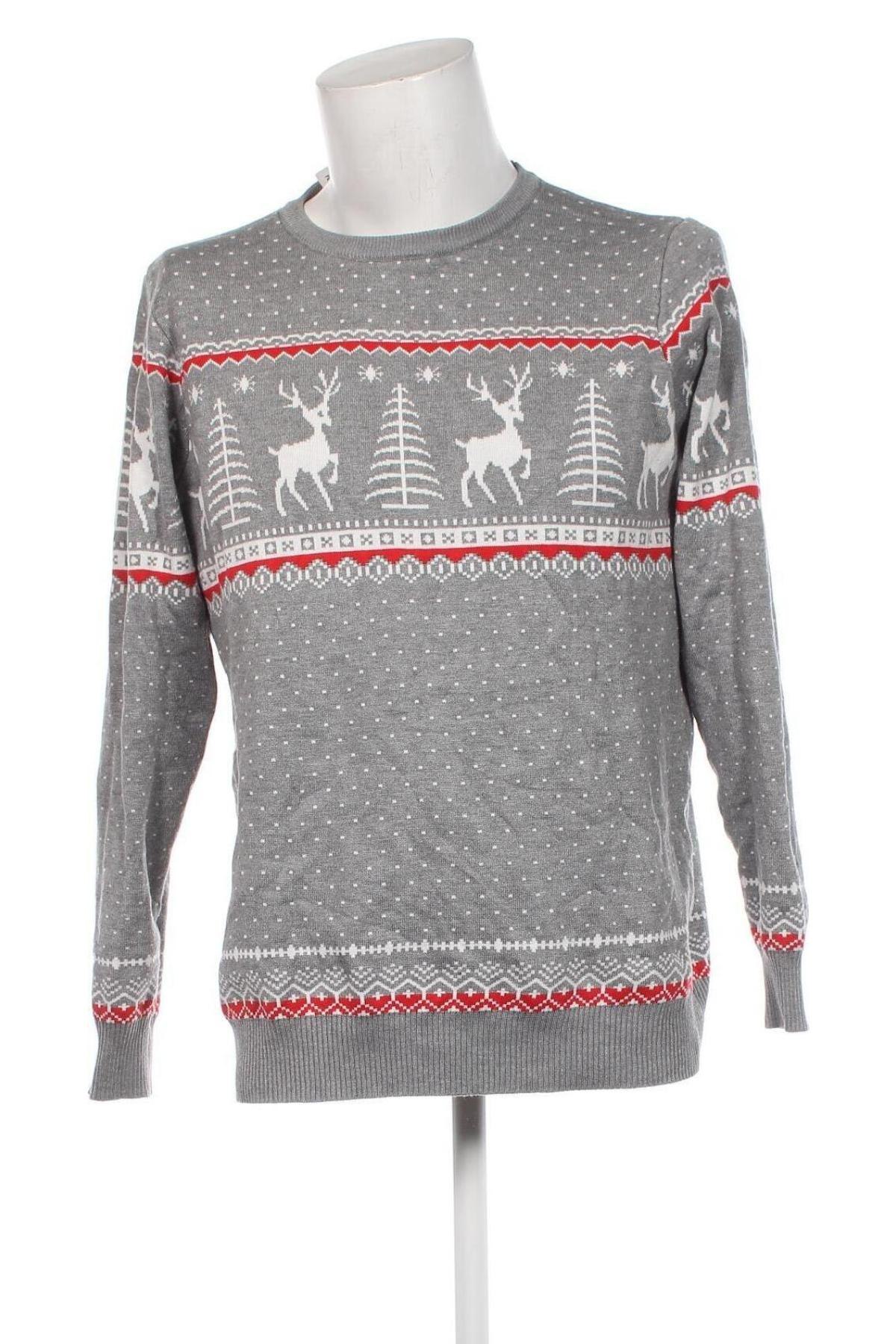 Мъжки пуловер Abollria, Размер XL, Цвят Сив, Цена 17,98 лв.