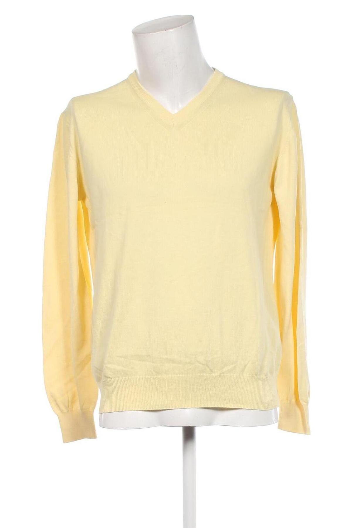 Мъжки пуловер Angelo Litrico, Размер L, Цвят Жълт, Цена 18,85 лв.