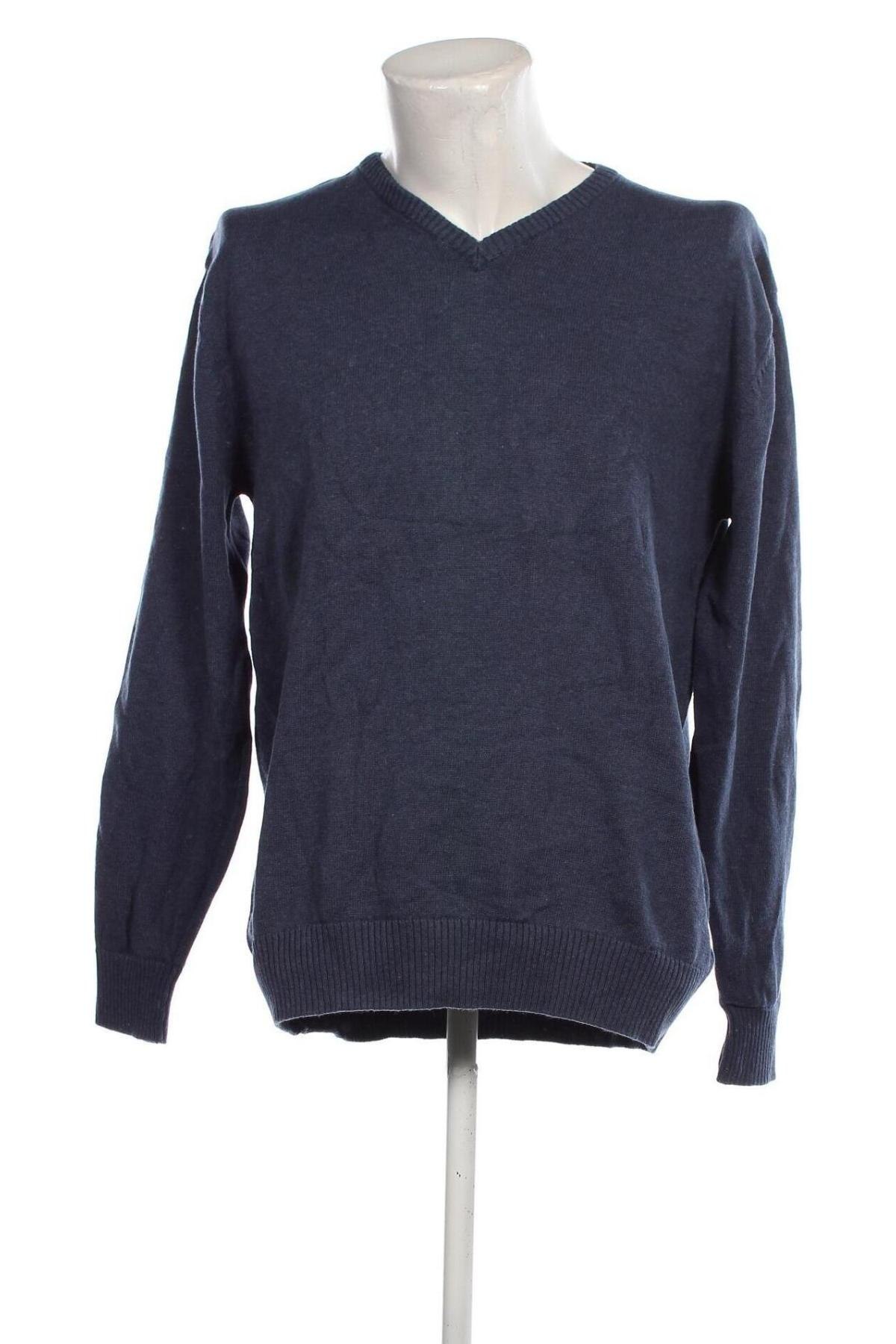 Мъжки пуловер Angelo Litrico, Размер XXL, Цвят Син, Цена 17,98 лв.