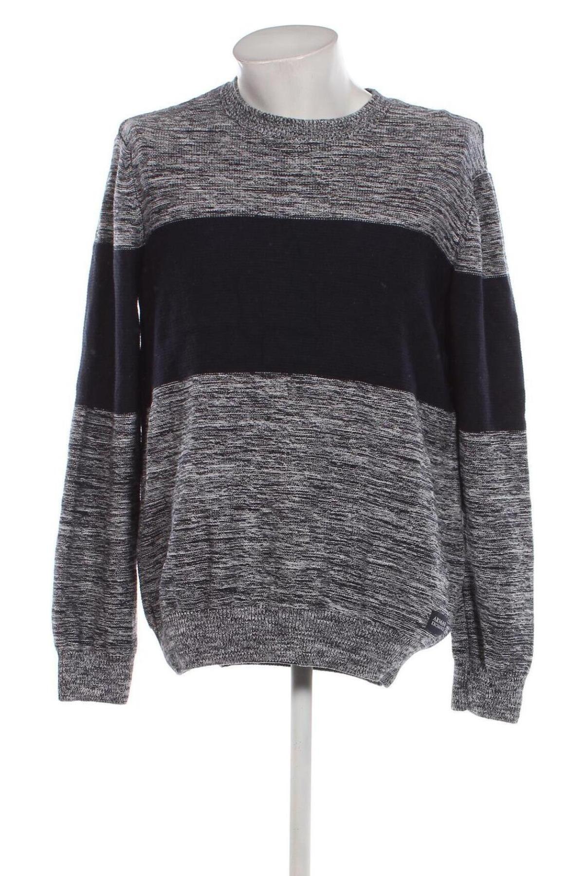 Мъжки пуловер Armani Exchange, Размер XL, Цвят Син, Цена 91,20 лв.
