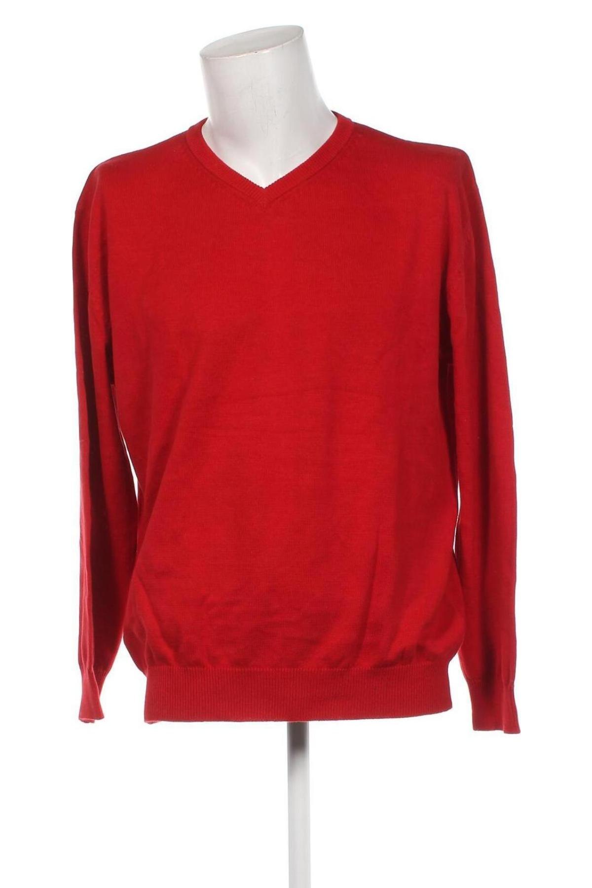Мъжки пуловер Authentic Clothing Company, Размер XL, Цвят Червен, Цена 28,52 лв.