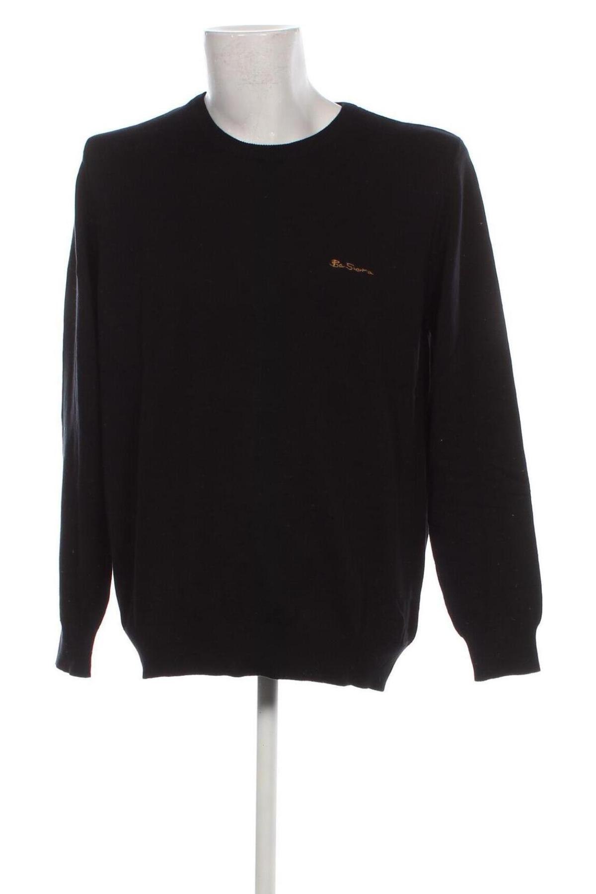 Ανδρικό πουλόβερ Ben Sherman, Μέγεθος XL, Χρώμα Μαύρο, Τιμή 50,51 €