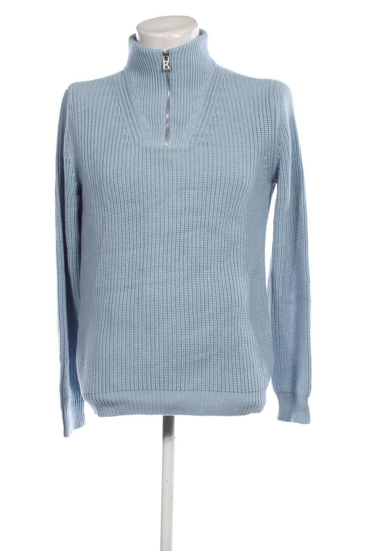 Ανδρικό πουλόβερ Bogner, Μέγεθος M, Χρώμα Μπλέ, Τιμή 55,08 €