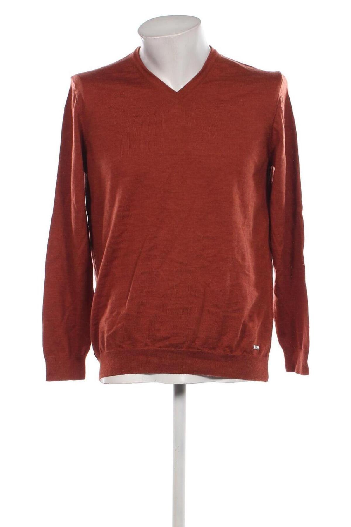 Мъжки пуловер Brax, Размер L, Цвят Кафяв, Цена 58,90 лв.