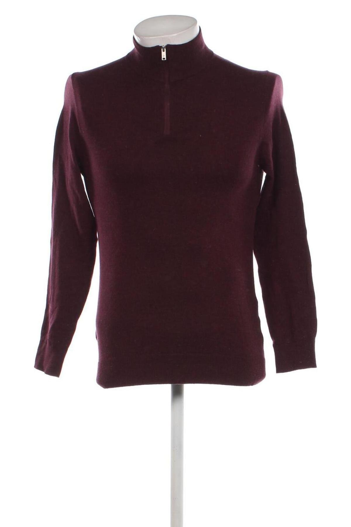 Herrenpullover Burton of London, Größe S, Farbe Rot, Preis 10,99 €