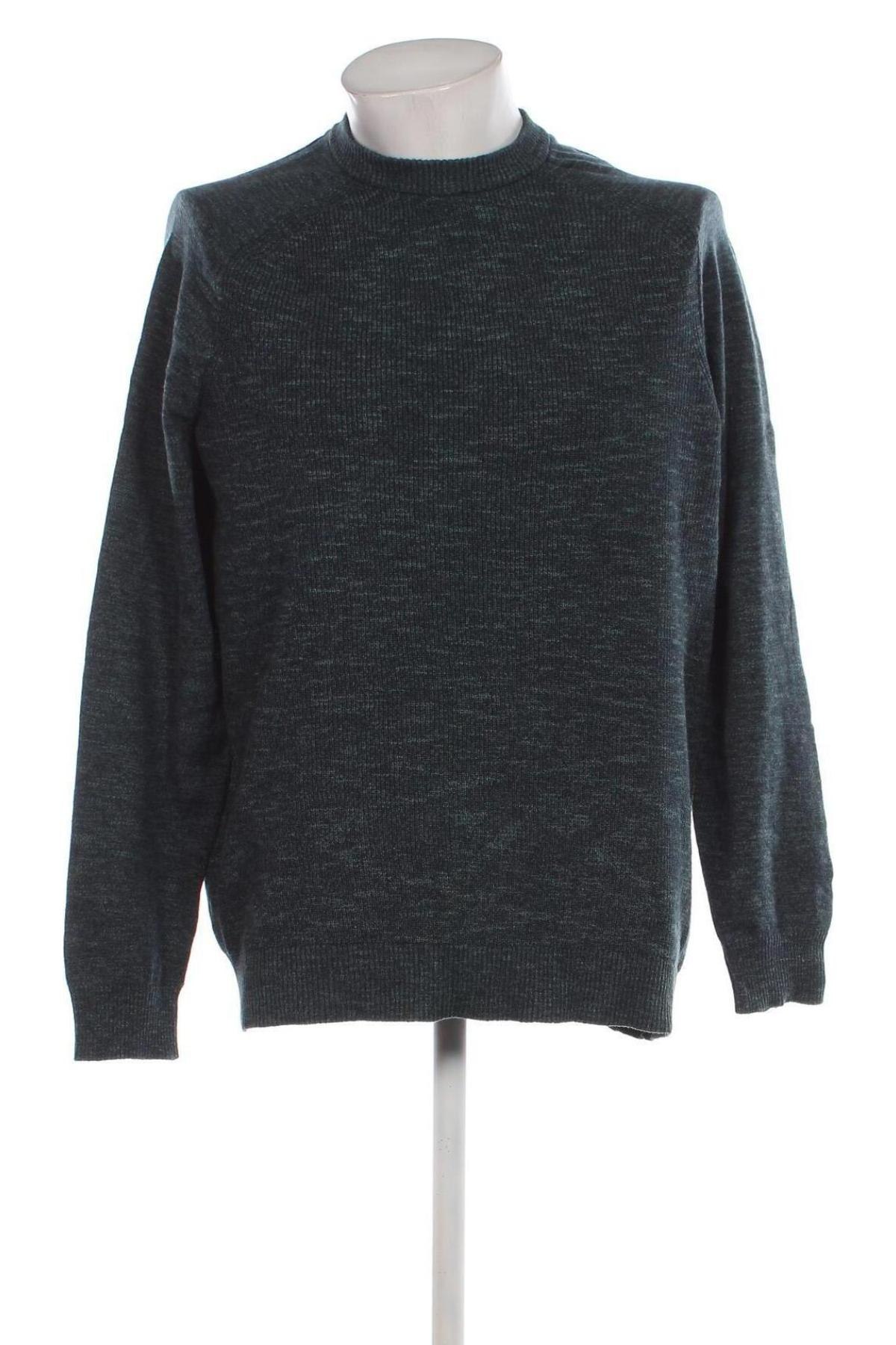 Мъжки пуловер C&A, Размер L, Цвят Син, Цена 18,85 лв.