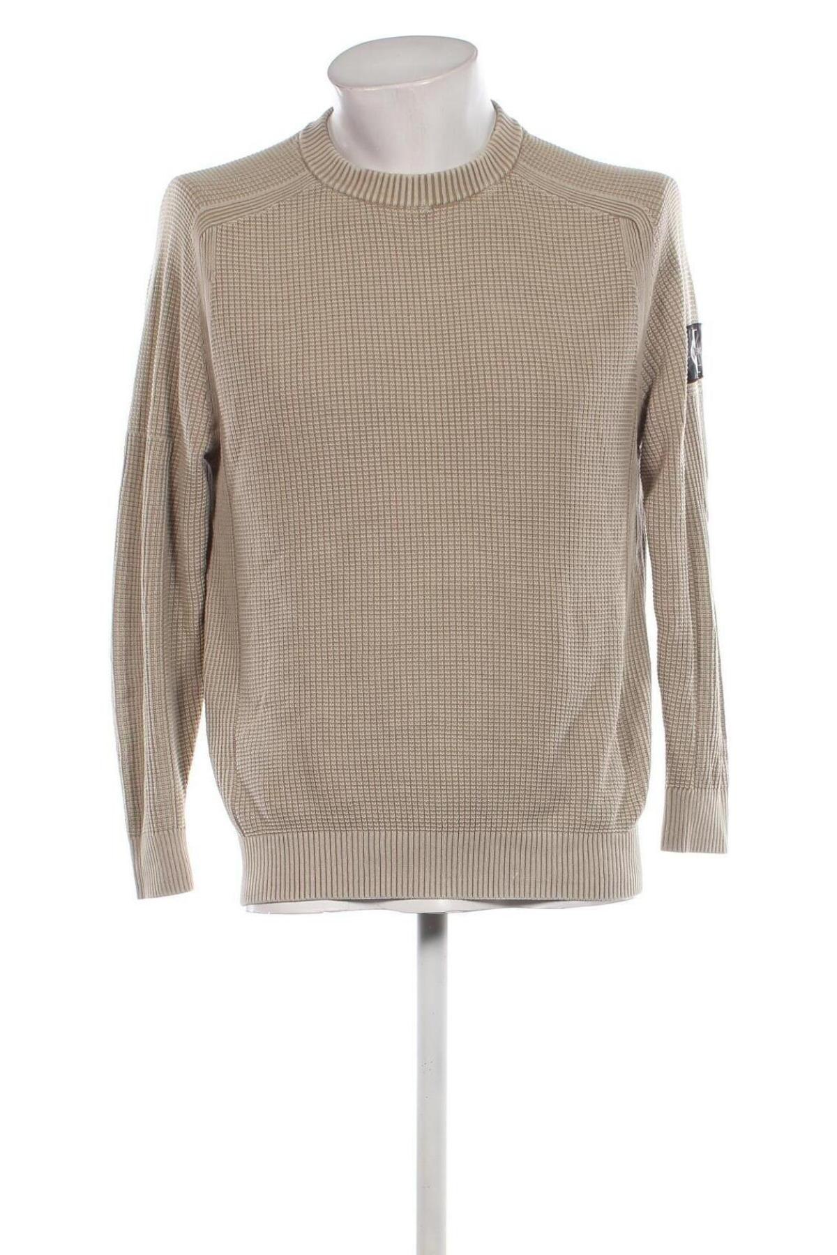 Pánsky sveter  Calvin Klein Jeans, Veľkosť M, Farba Béžová, Cena  36,63 €