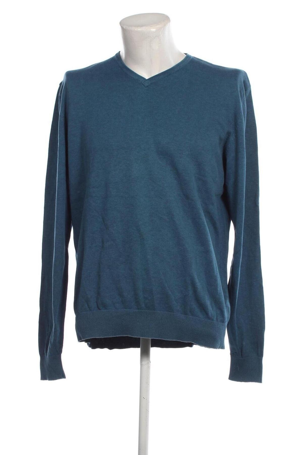Ανδρικό πουλόβερ Canda, Μέγεθος XL, Χρώμα Μπλέ, Τιμή 10,58 €