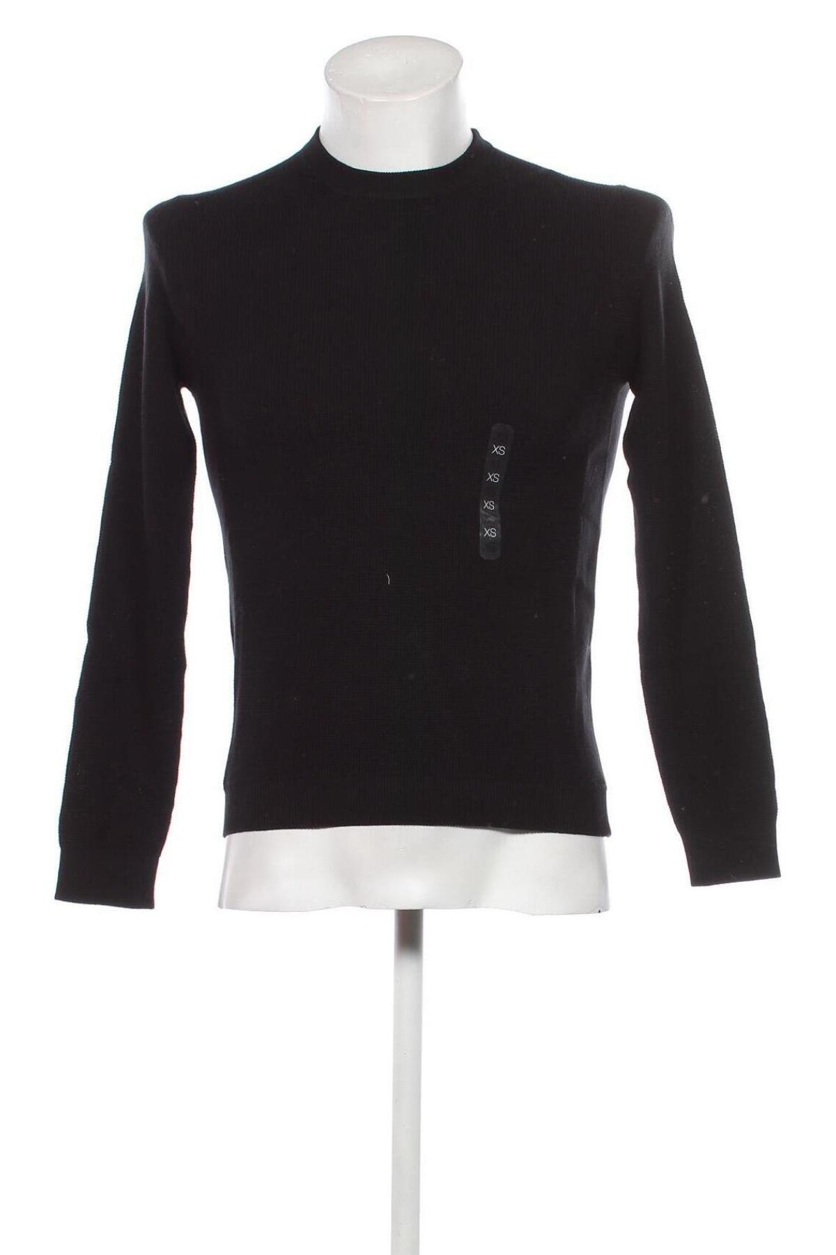 Мъжки пуловер Celio, Размер XS, Цвят Черен, Цена 25,30 лв.
