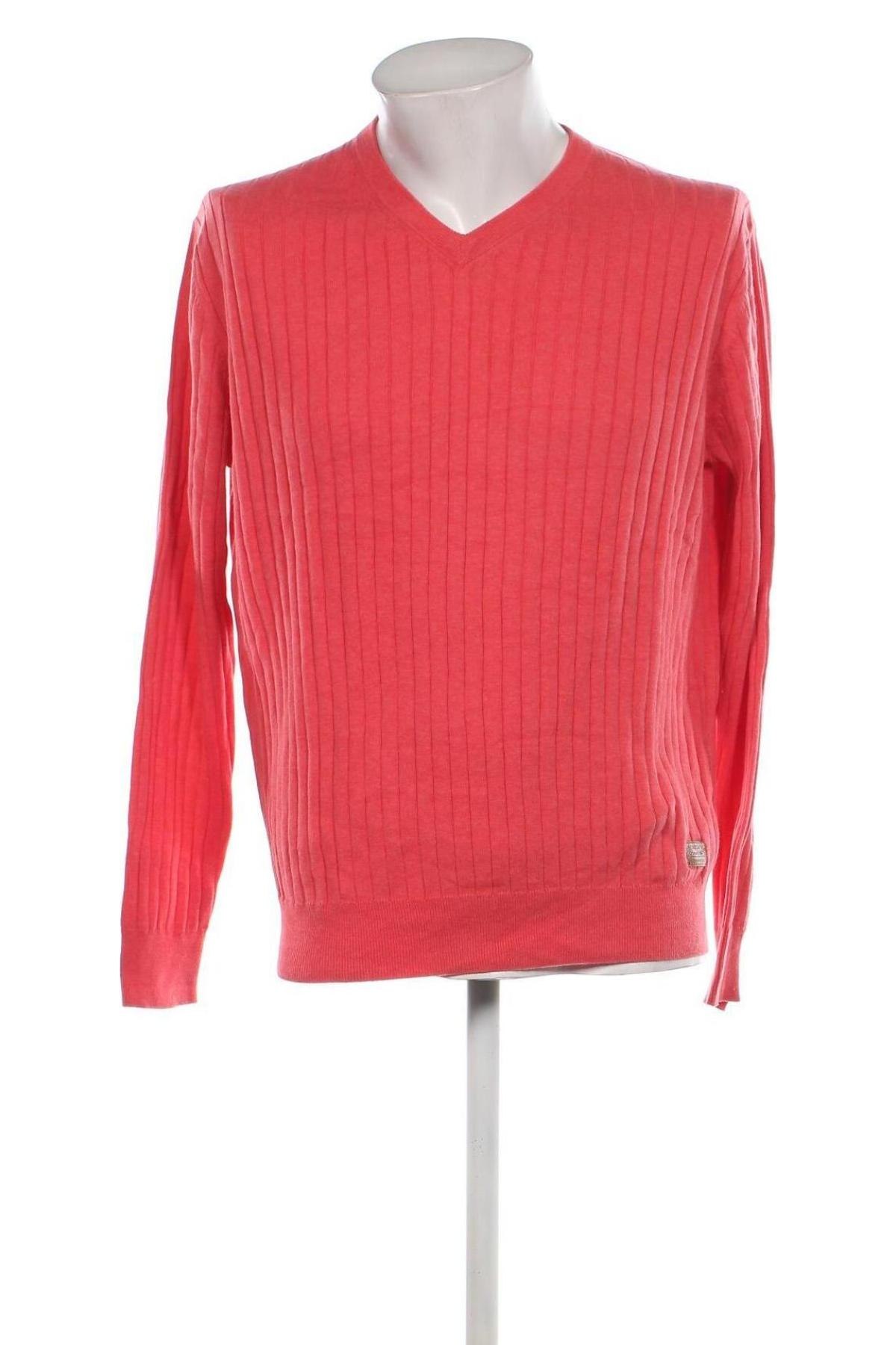 Ανδρικό πουλόβερ Commander, Μέγεθος XL, Χρώμα Ρόζ , Τιμή 11,66 €