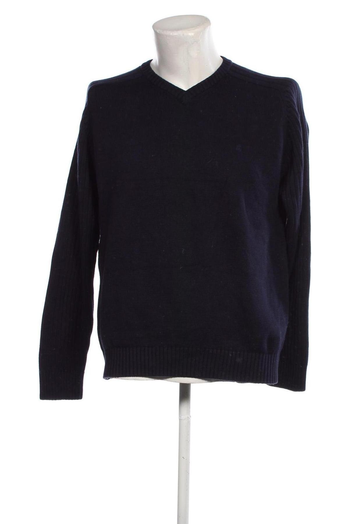 Мъжки пуловер Daniel Hechter, Размер M, Цвят Син, Цена 91,20 лв.